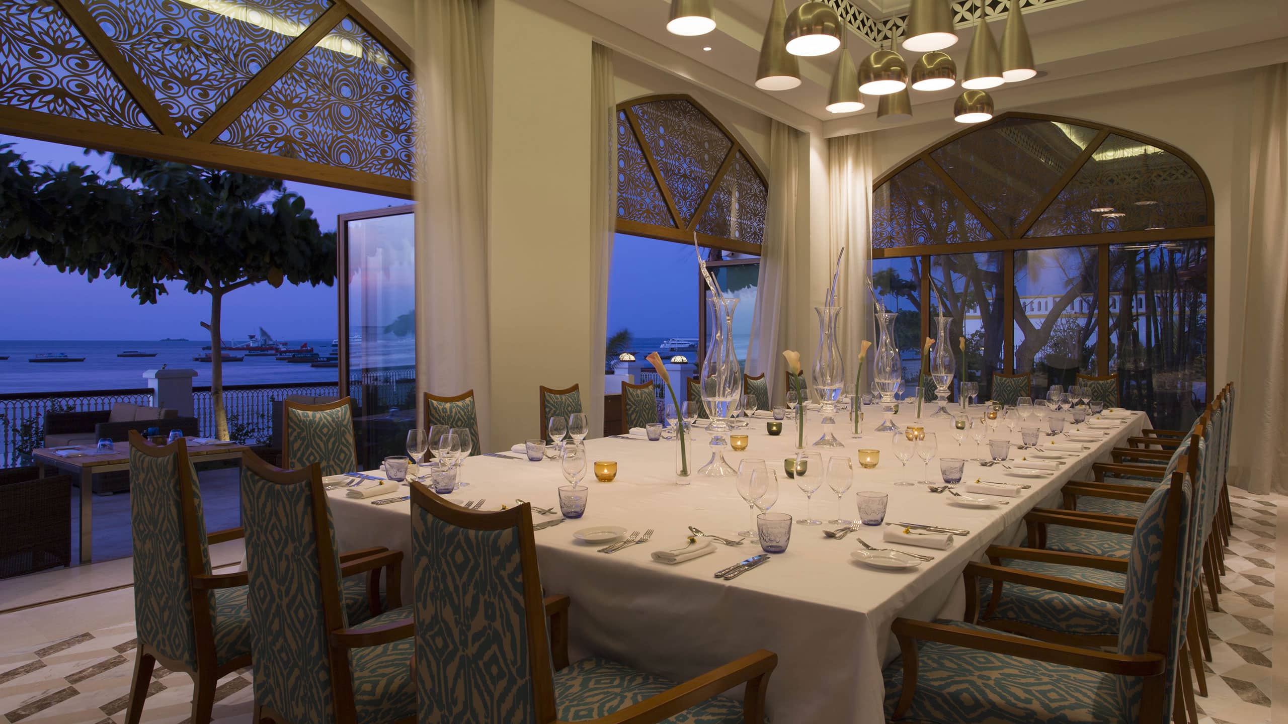 Park Hyatt Zanzibar Private Dining Evening