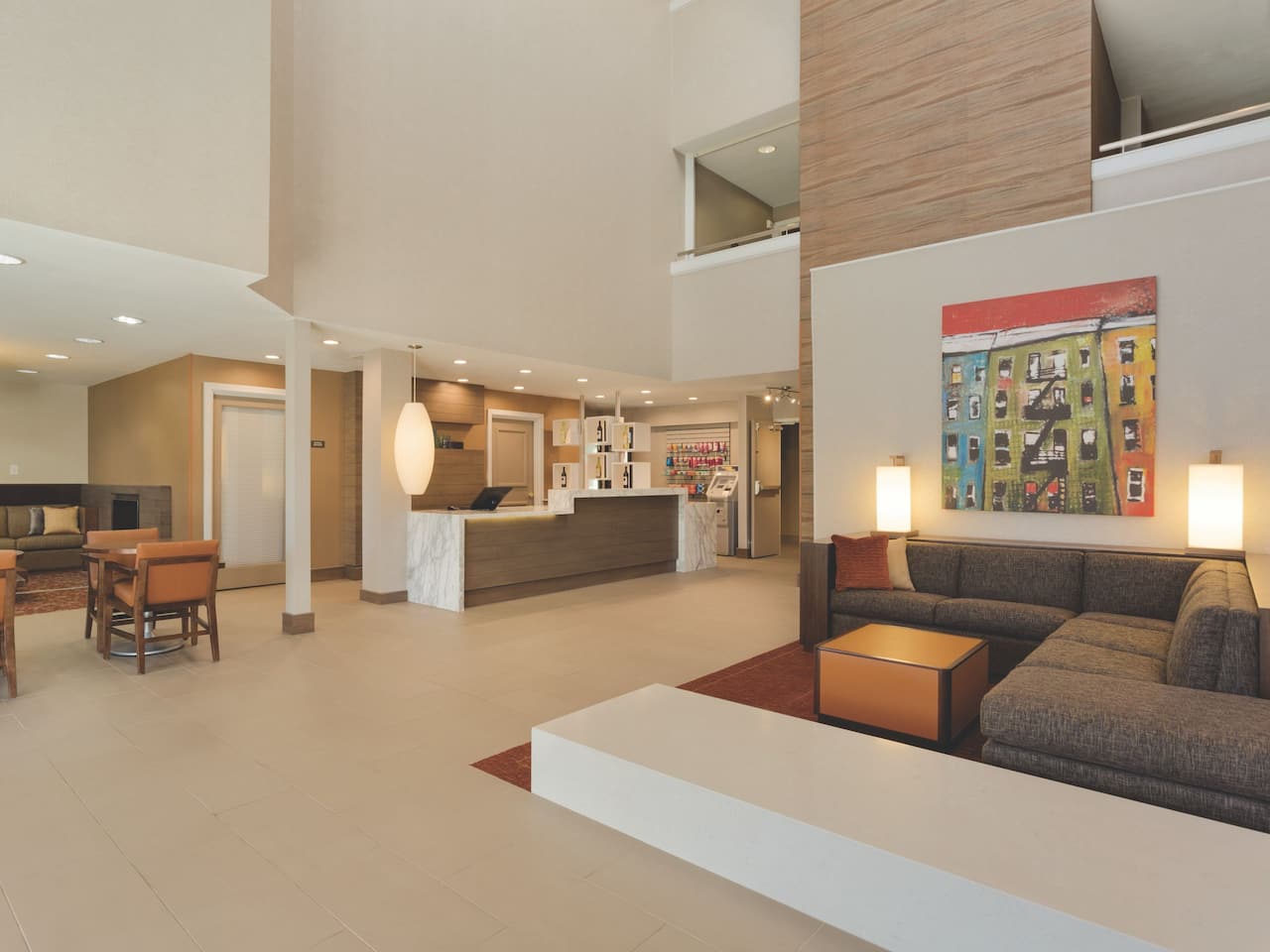 Hyatt House/Cypress Anaheim front desk