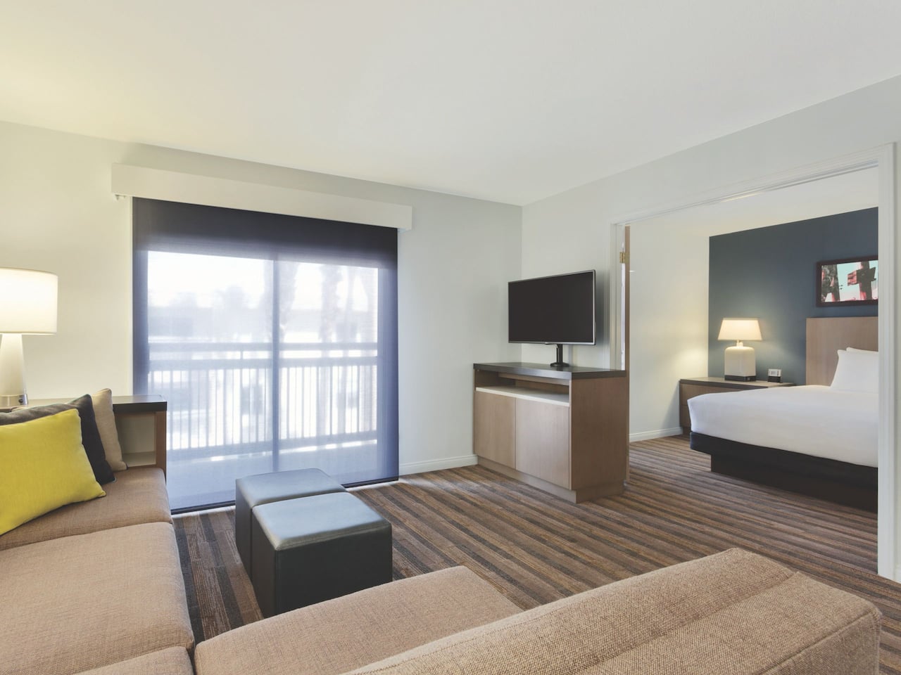 Hyatt House/Cypress Anaheim King Bedroom