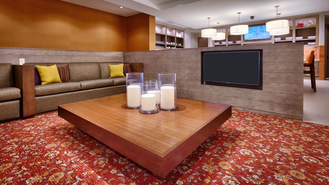 Hyatt House Salt Lake City lobby