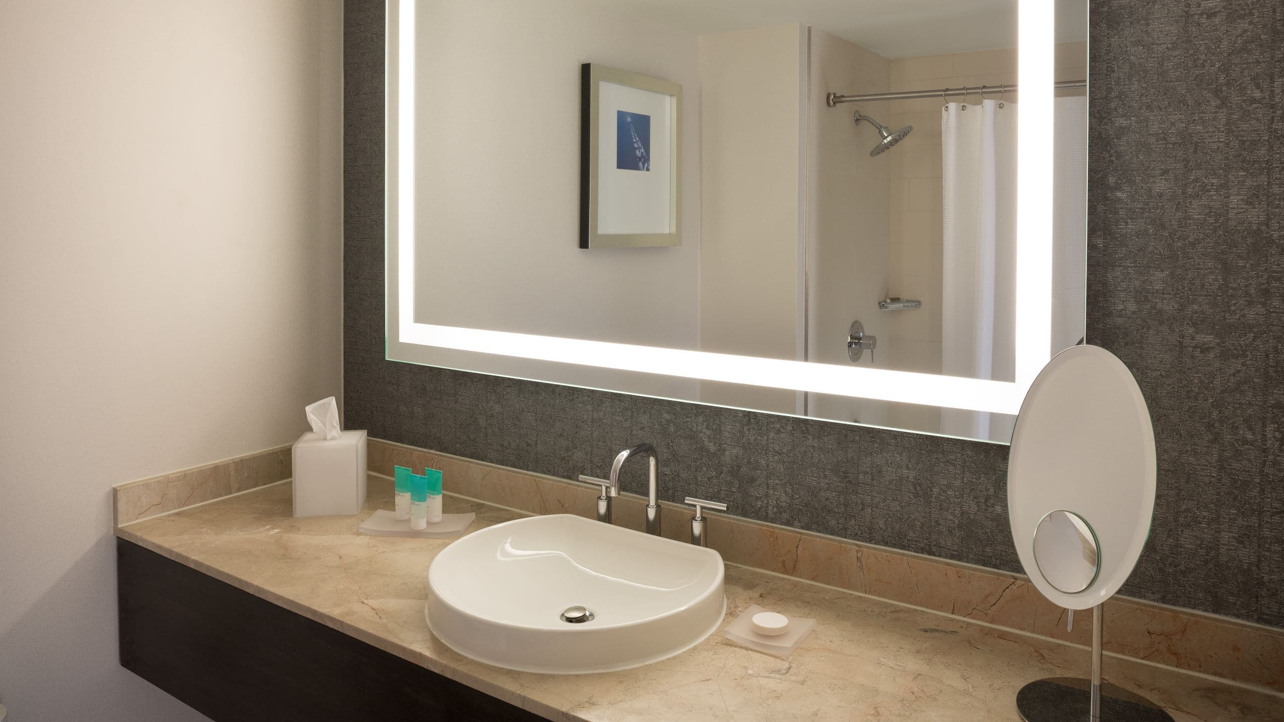 3 of 3 Hyatt Centric Fisherman's Wharf San Francisco Courtyard View Double Bath