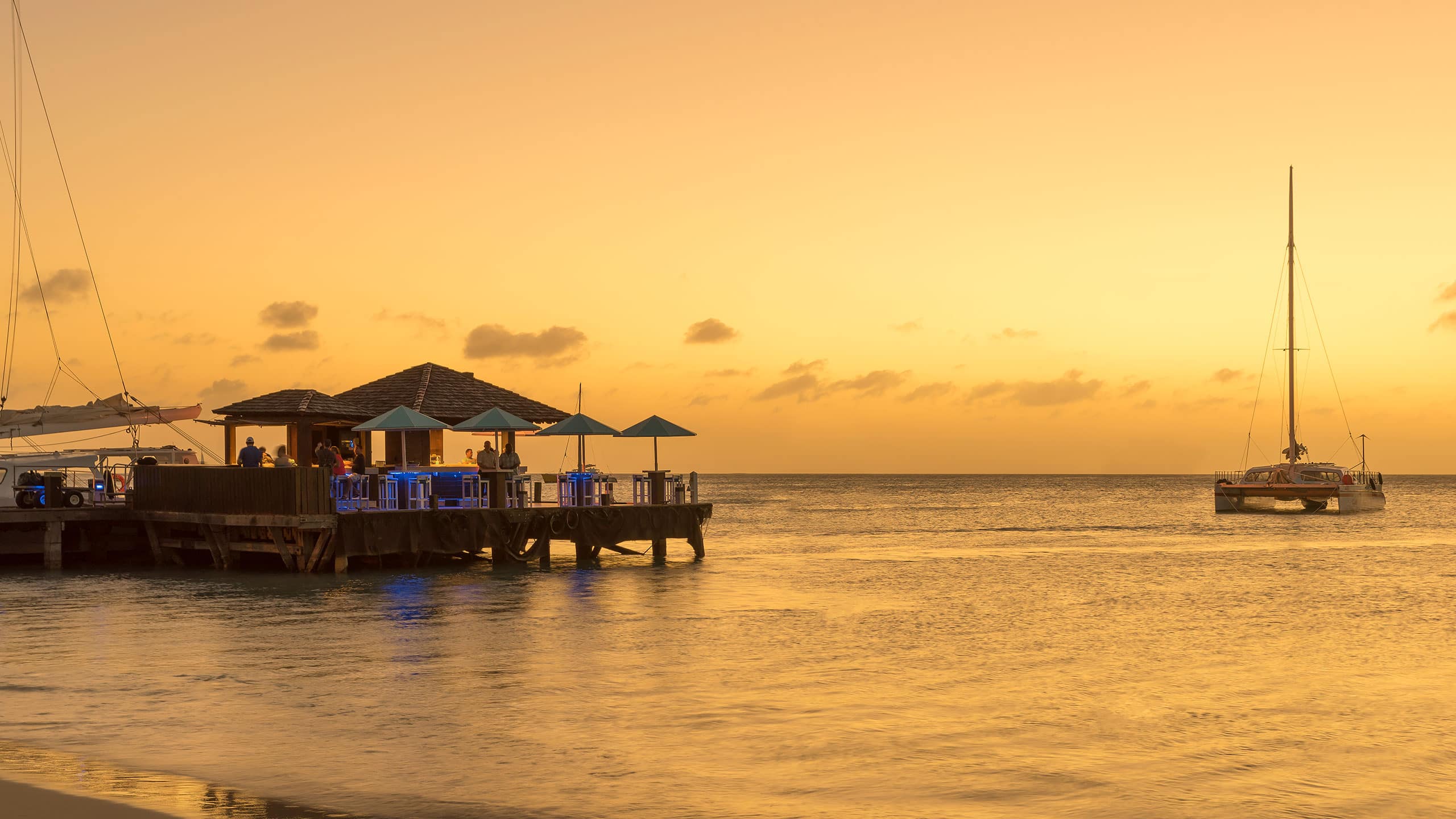 Sunset dinner cruise in Aruba at Hyatt Regency Aruba Resort Spa and Casino