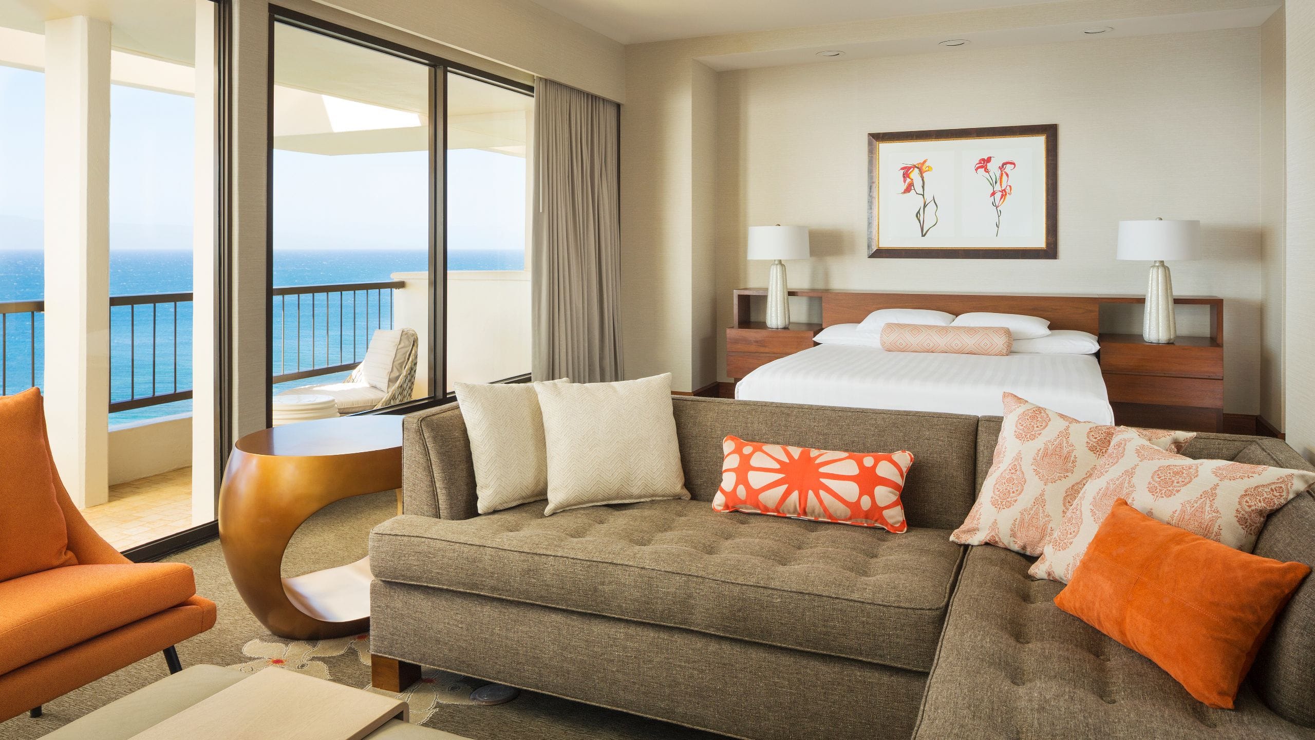 Hyatt Regency Maui Resort and Spa Presidential Suite Master Bed