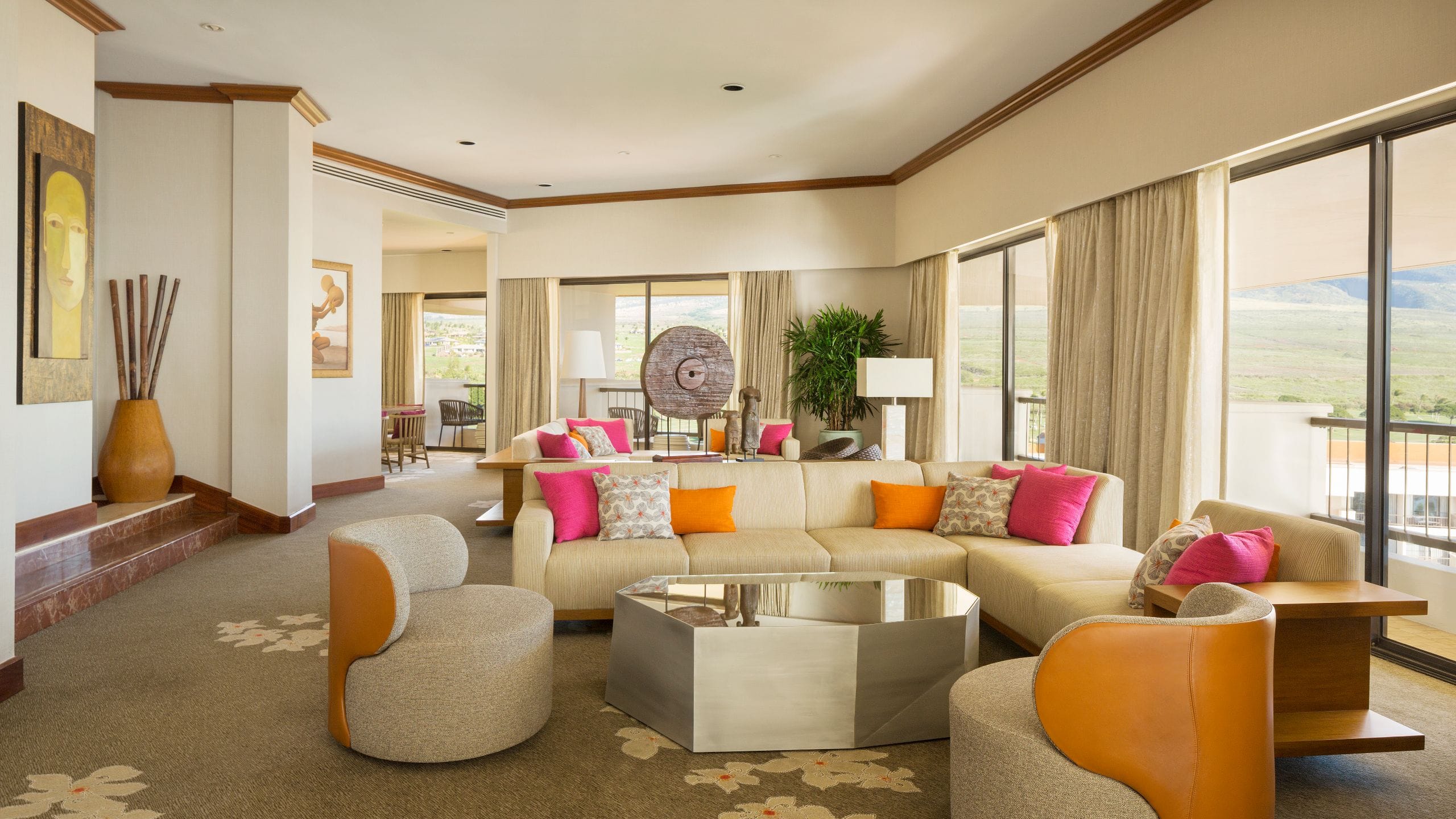 Hyatt Regency Maui Resort and Spa Presidential Suite Living Room