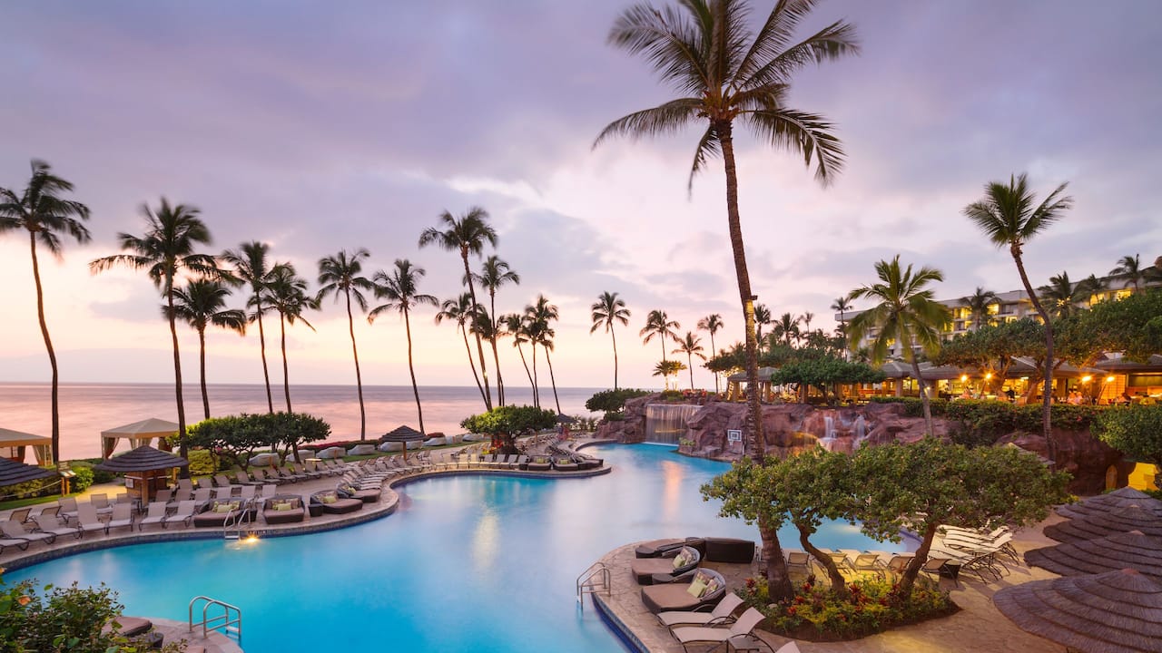 Maui Beach Resort Hotel on Ka'anapali Hyatt Regency Maui