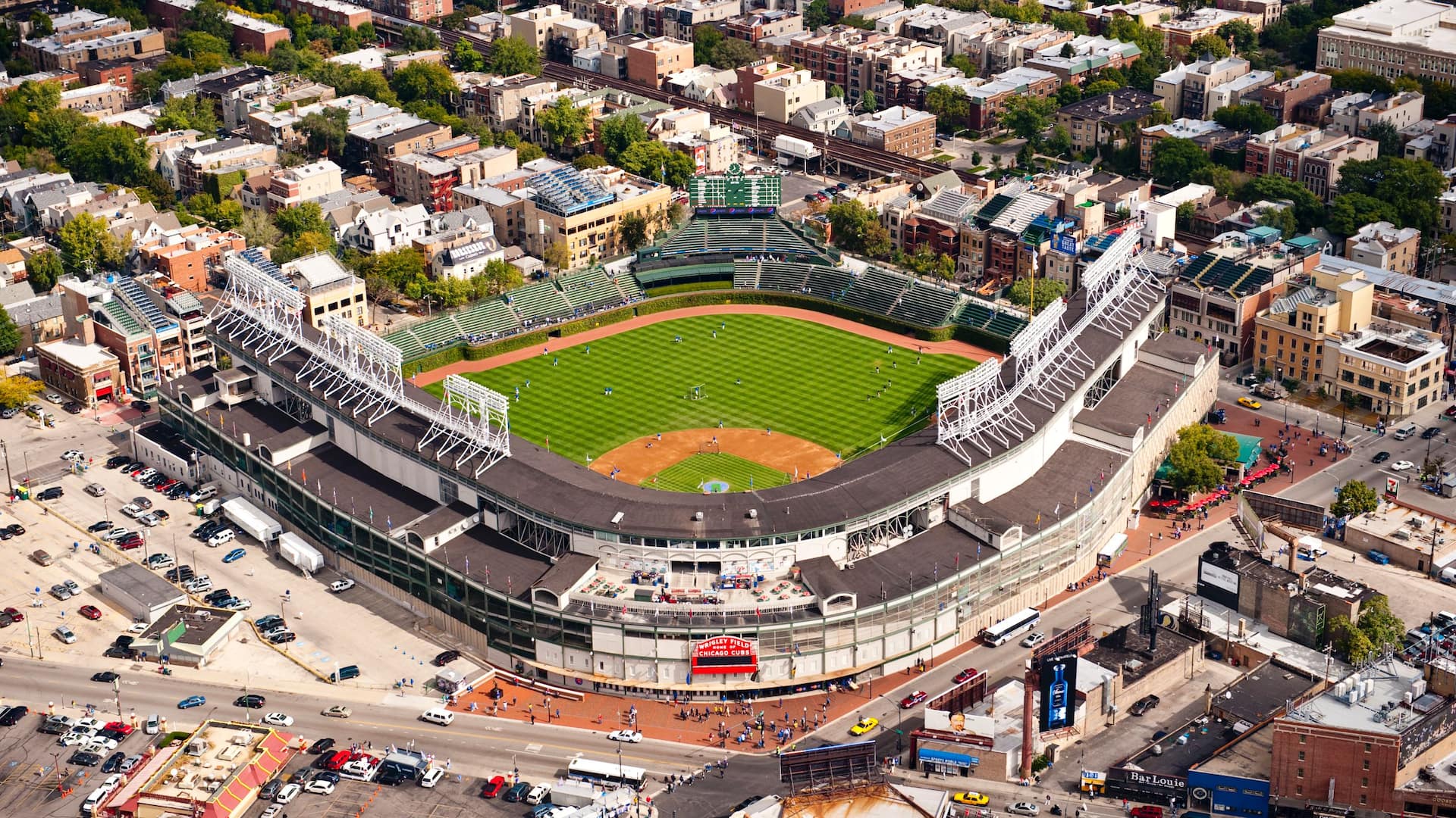 Hyatt Place Chicago/Downtown-The Loop Aerial Wrigley Field