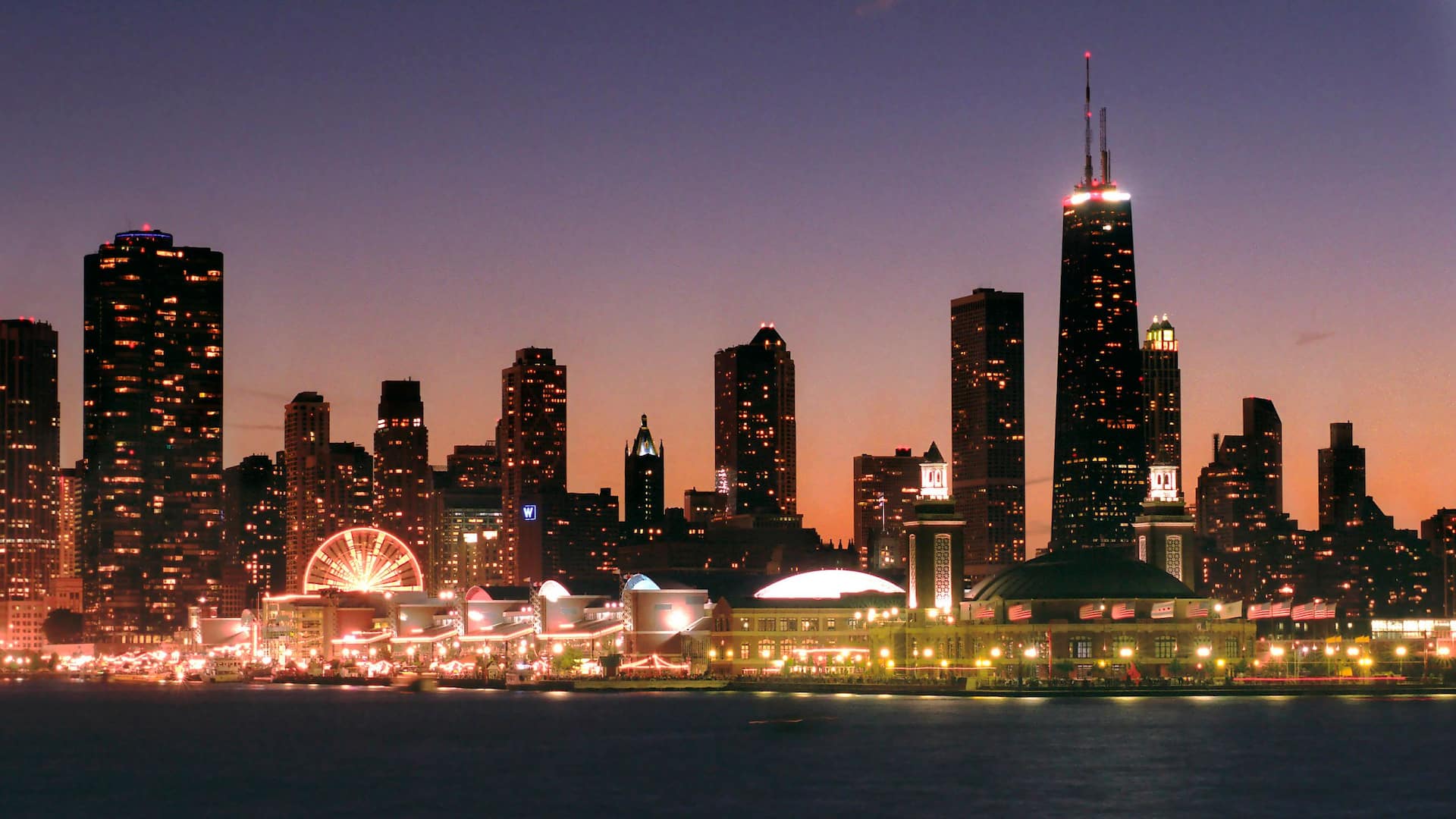 Hyatt Place Chicago/Downtown-The Loop Navy Pier Dusk