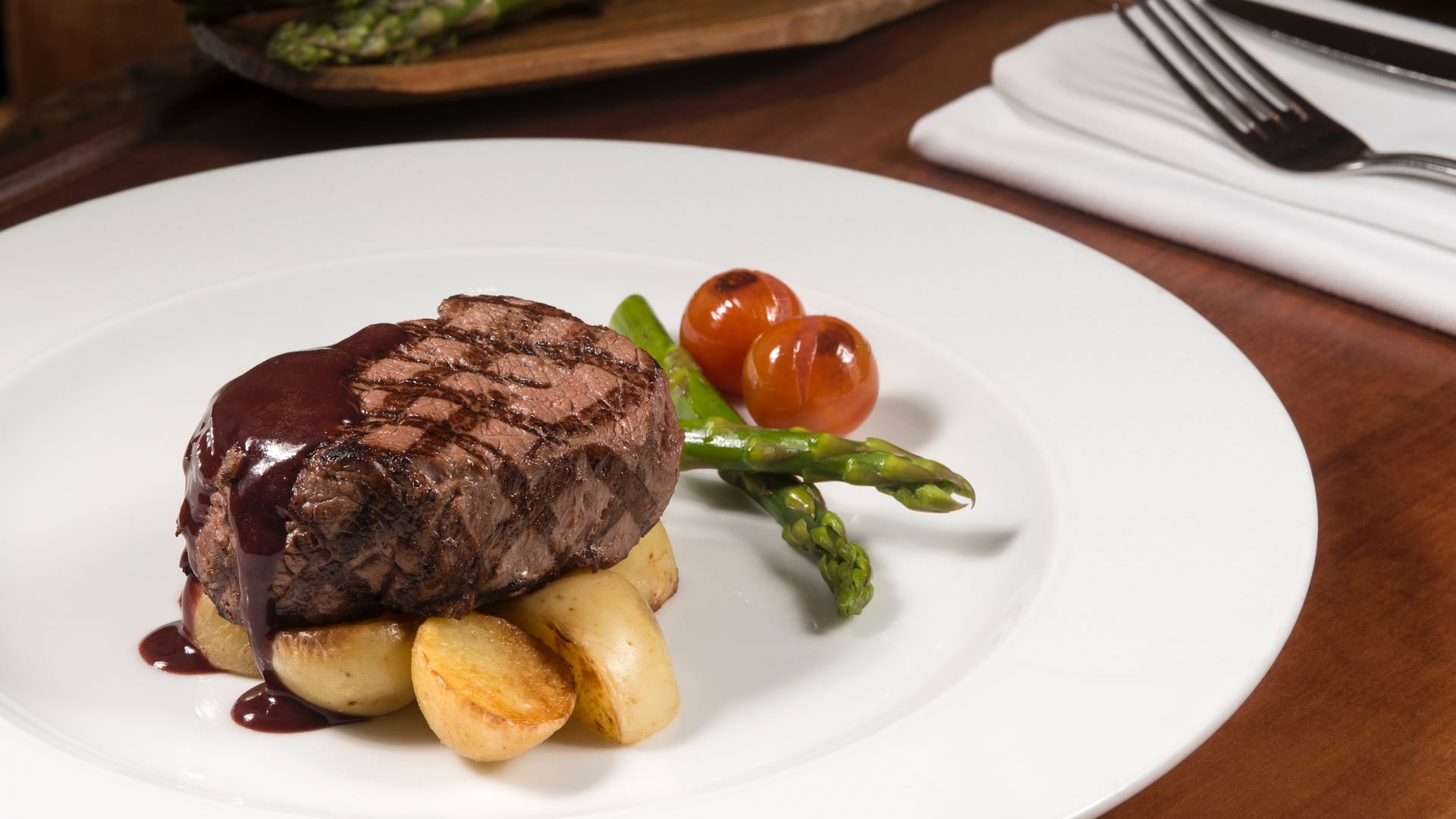 Hyatt Regency Merida Filet Mignon with Potatoes