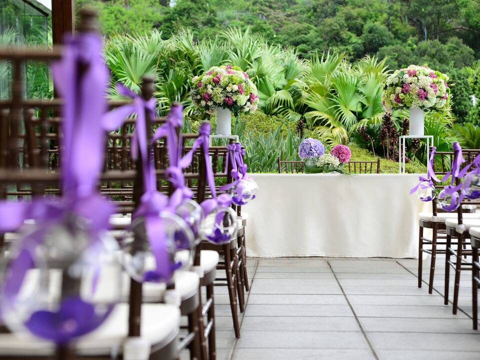Salon Terrace Wedding Bronze Chair 