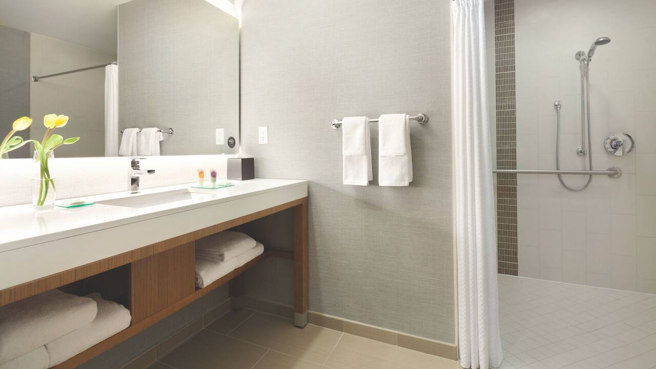 Accessible Bathroom Roll In