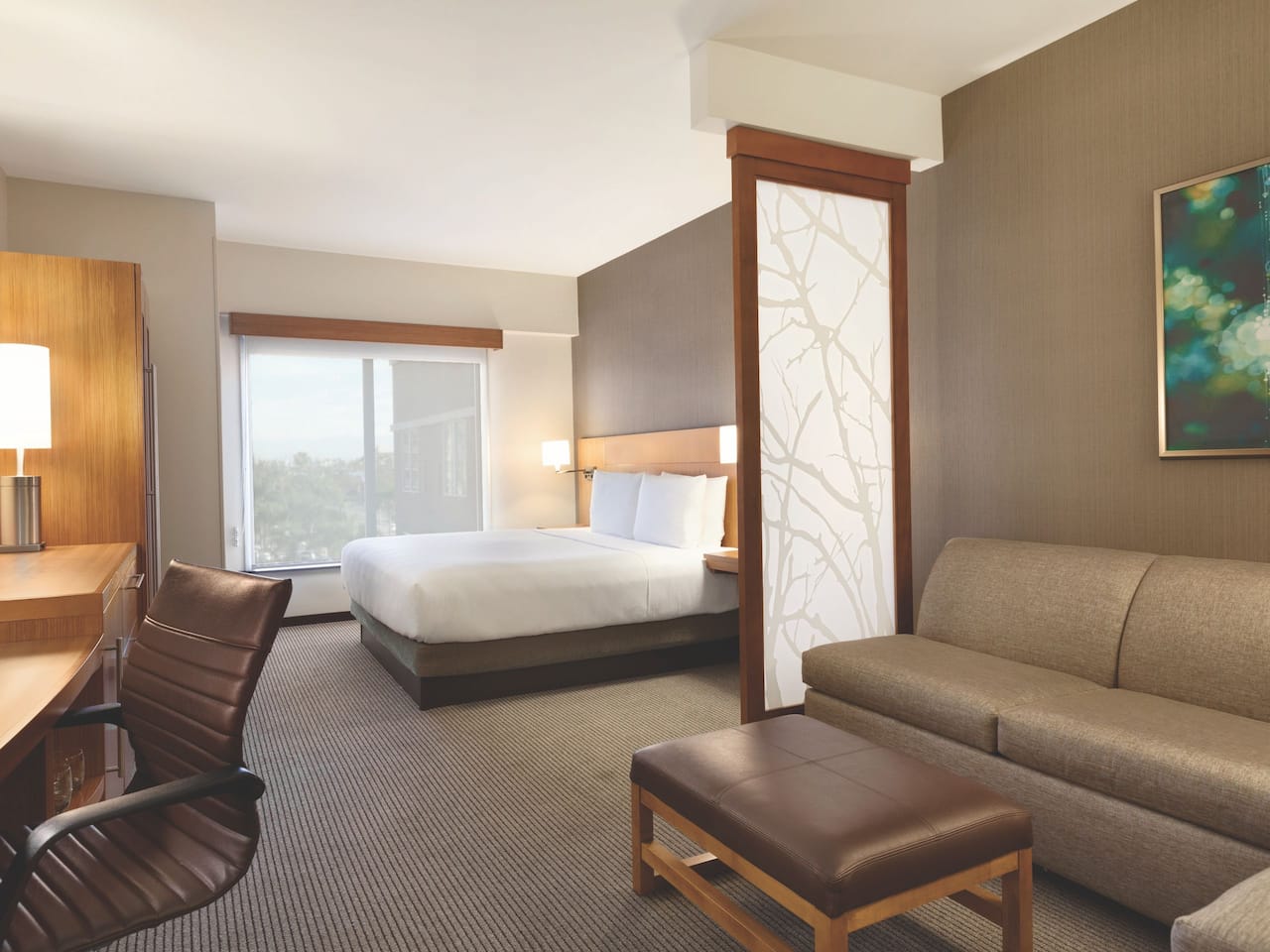 King Bed with Sofa Bed