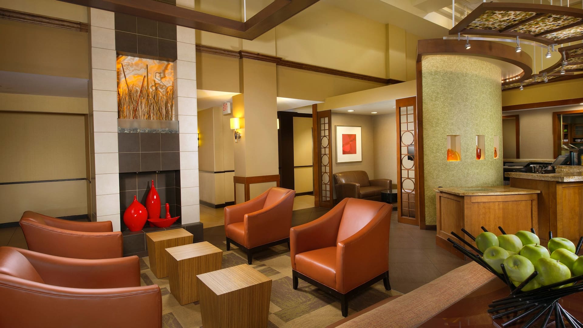 hyatt lobby seating area
