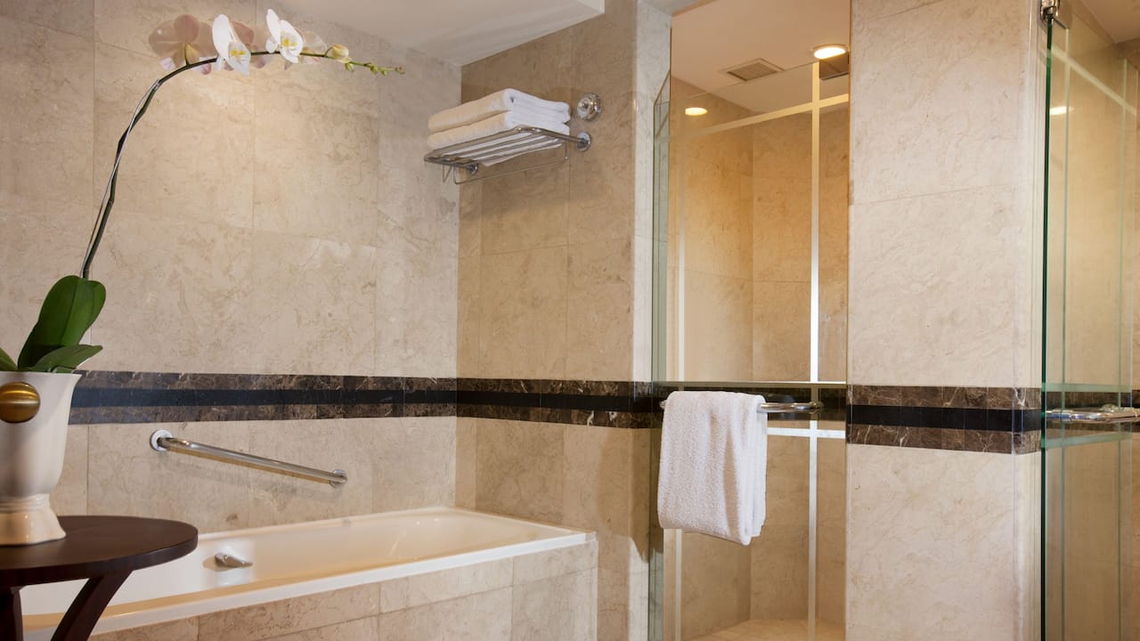 Bathroom Presidential Suite Hyatt Regency Yogyakarta Hotel