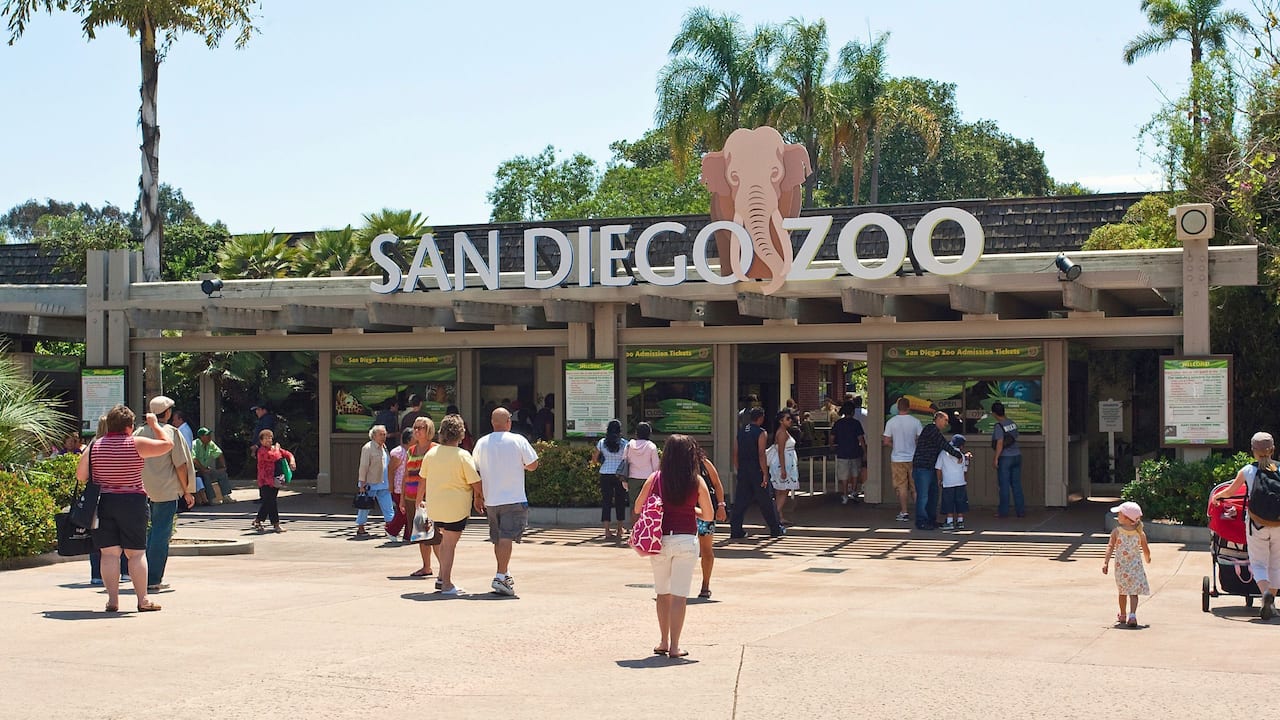 San Diego Zoo Entrance