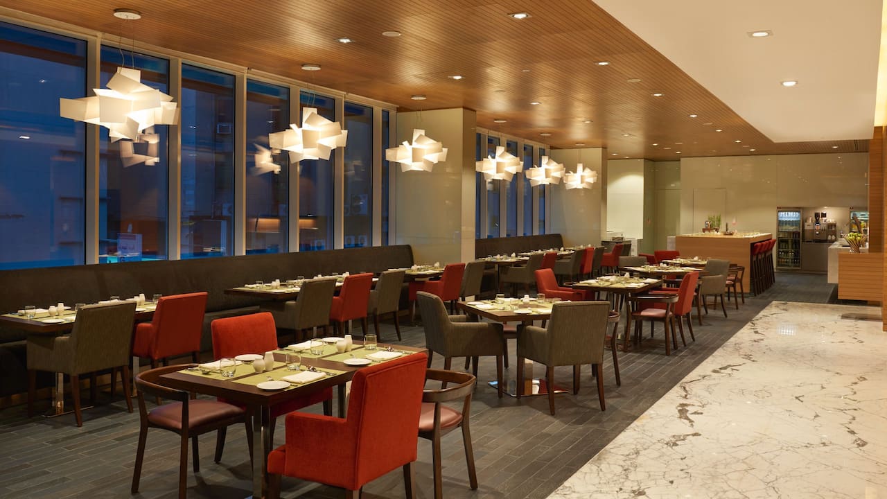 Restaurant  Sitting Area at Night