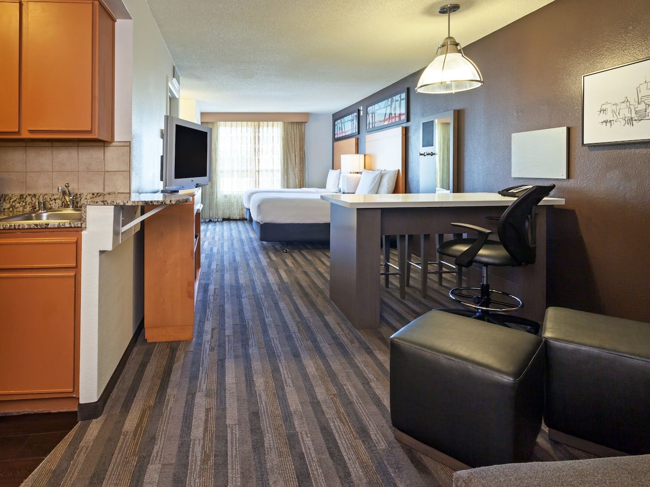Hyatt House Studio with Two Beds