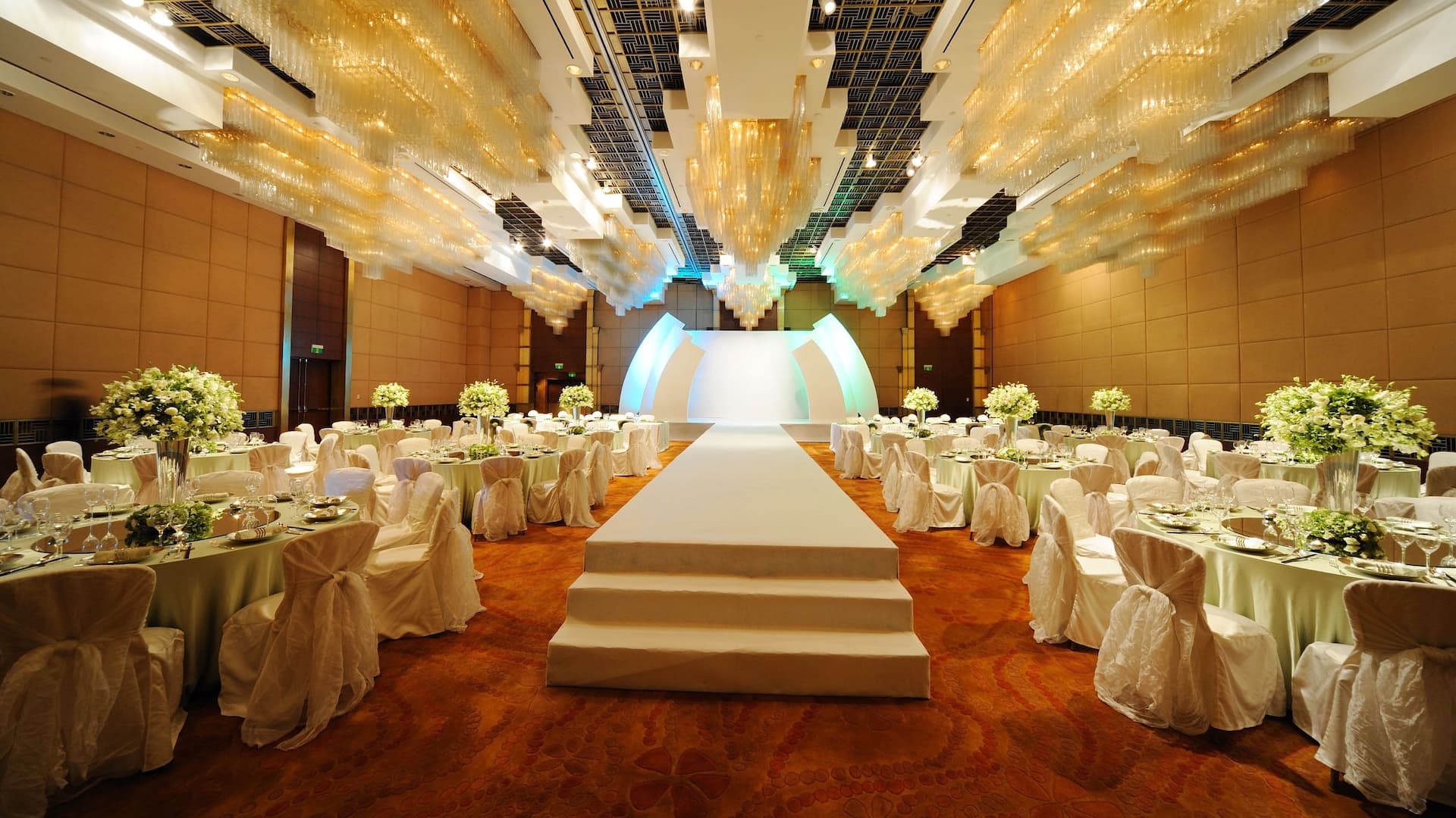 wedding setup