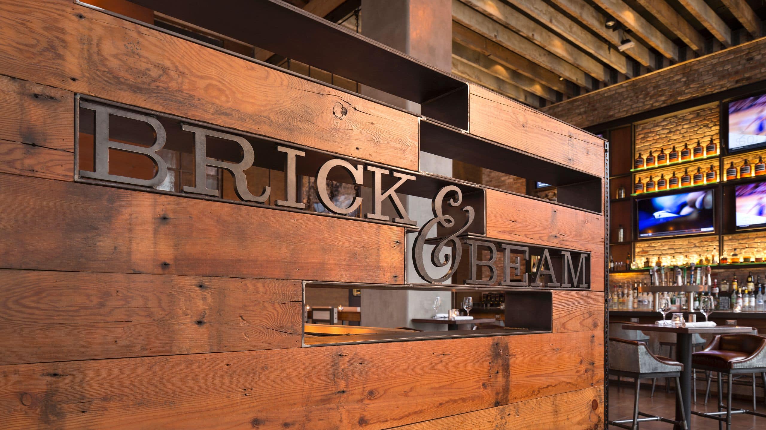 Hyatt Centric Fisherman's Wharf San Francisco Brick and Beam Sign