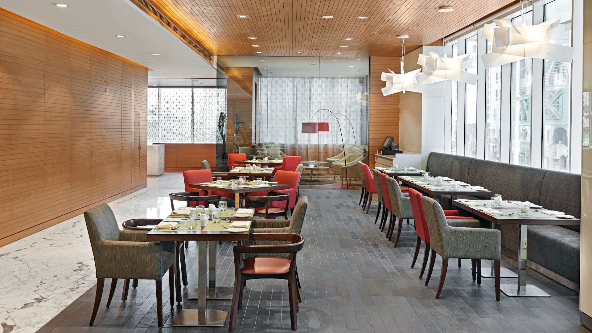 Hyatt Place Dubai Baniyas Square Gallery Cafe Setup