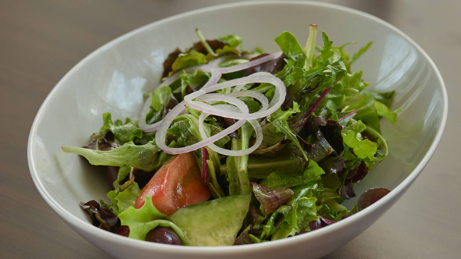 Hyatt Place Dubai Baniyas Square Green Salad
