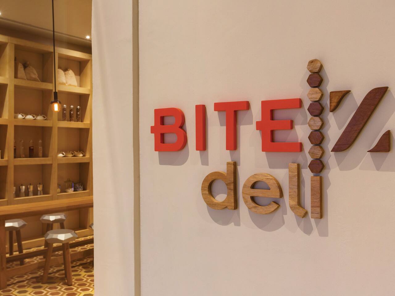 Deli enterance