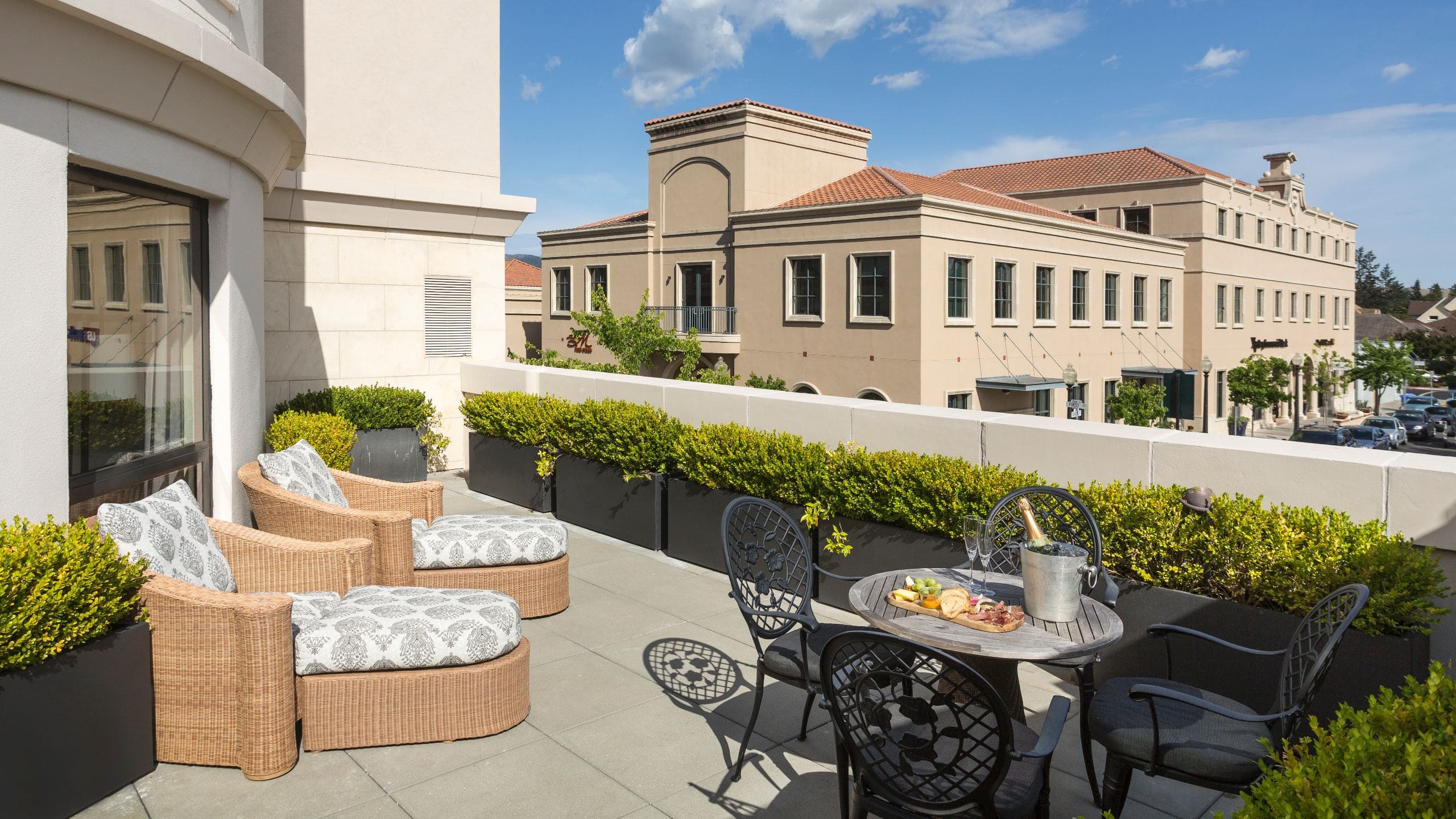 Andaz Napa Balcony Street View