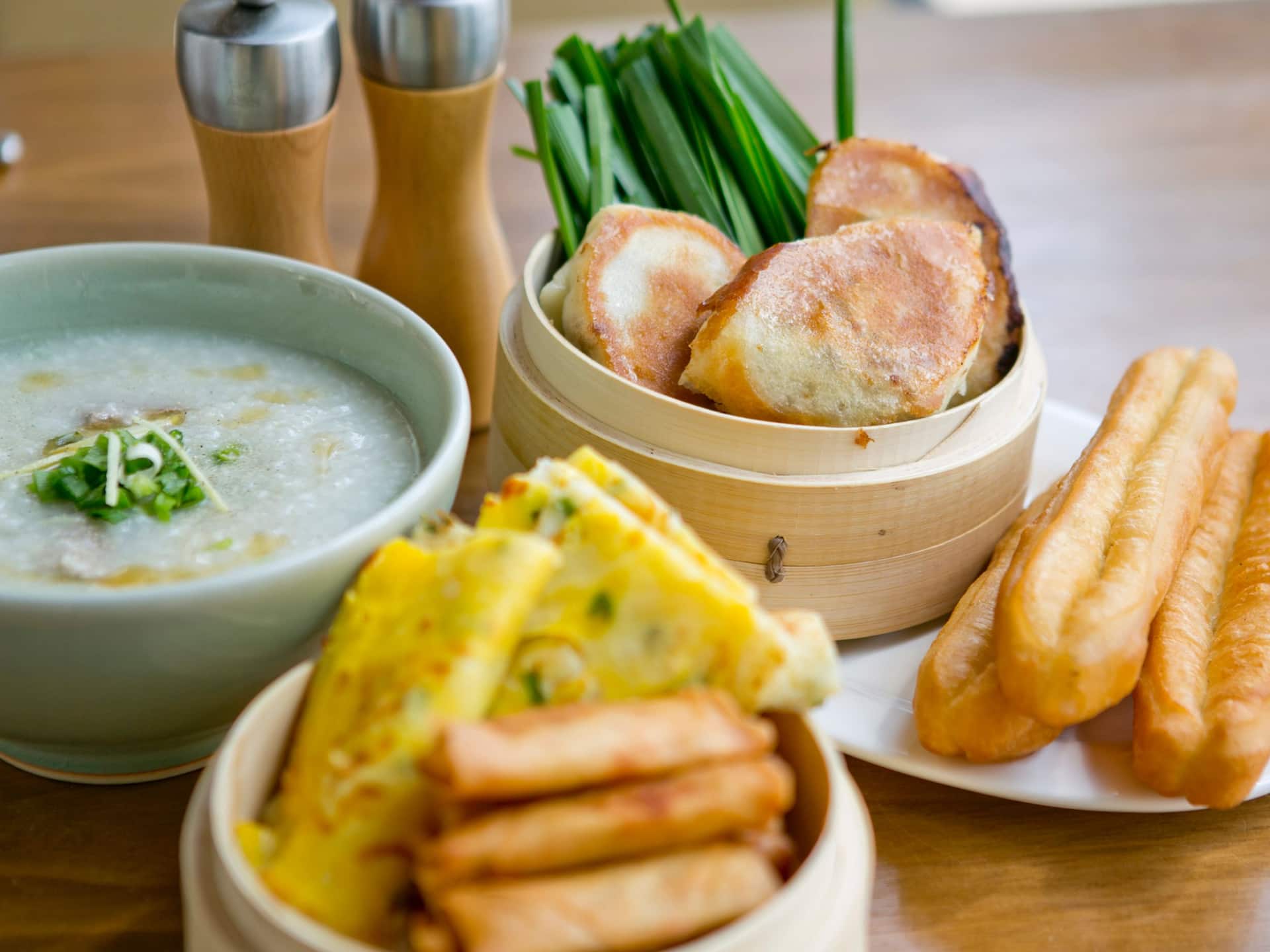 Hyatt Regency Qingdao Cafe Chinese Breakfast