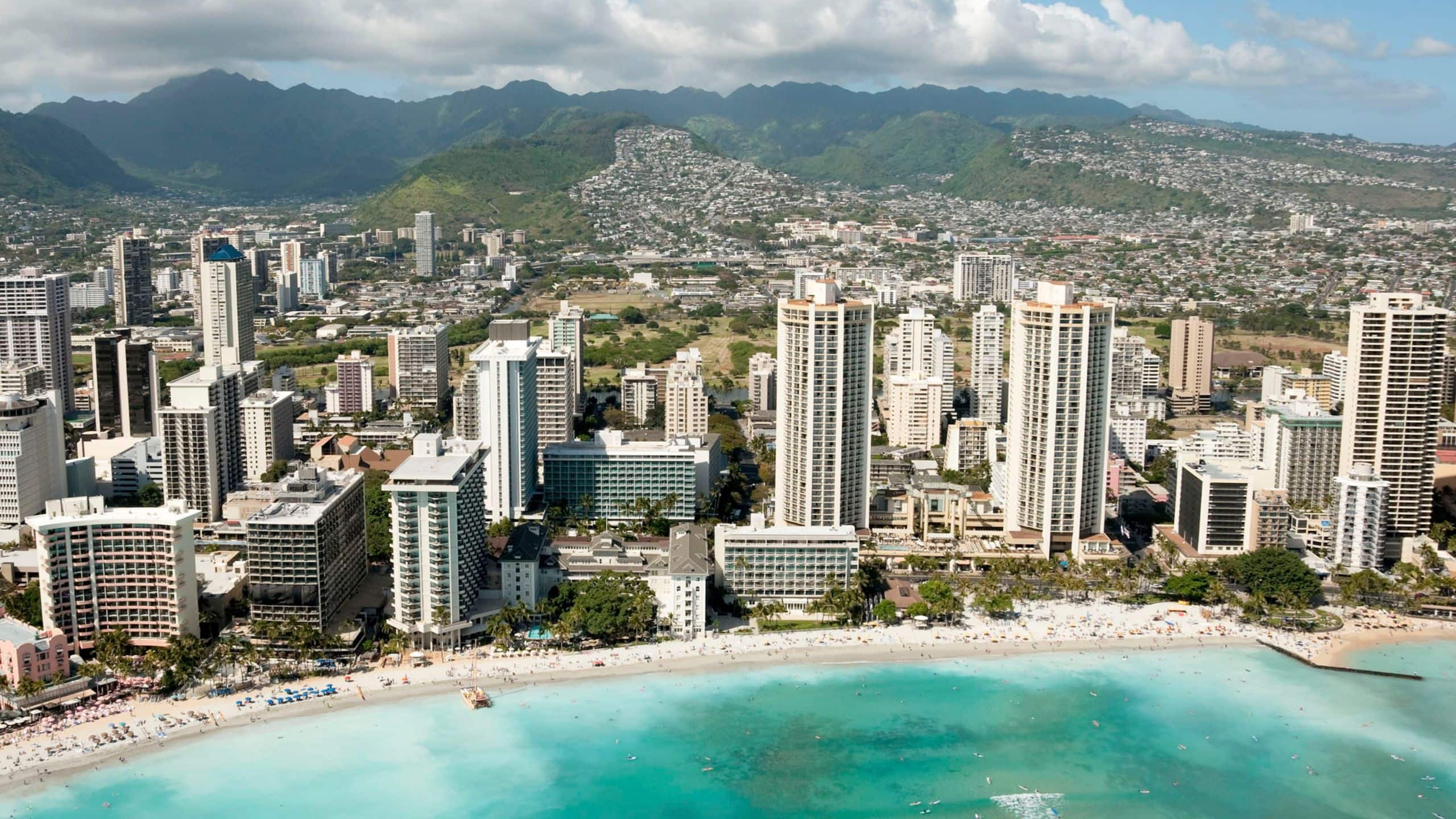 Hyatt Regency Waikiki Beach Resort and Spa Honolulu Skyline
