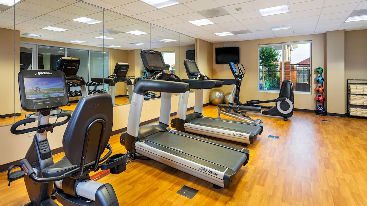 Treadmill in Hyatt Place Sacramento Roseville Fitness Center