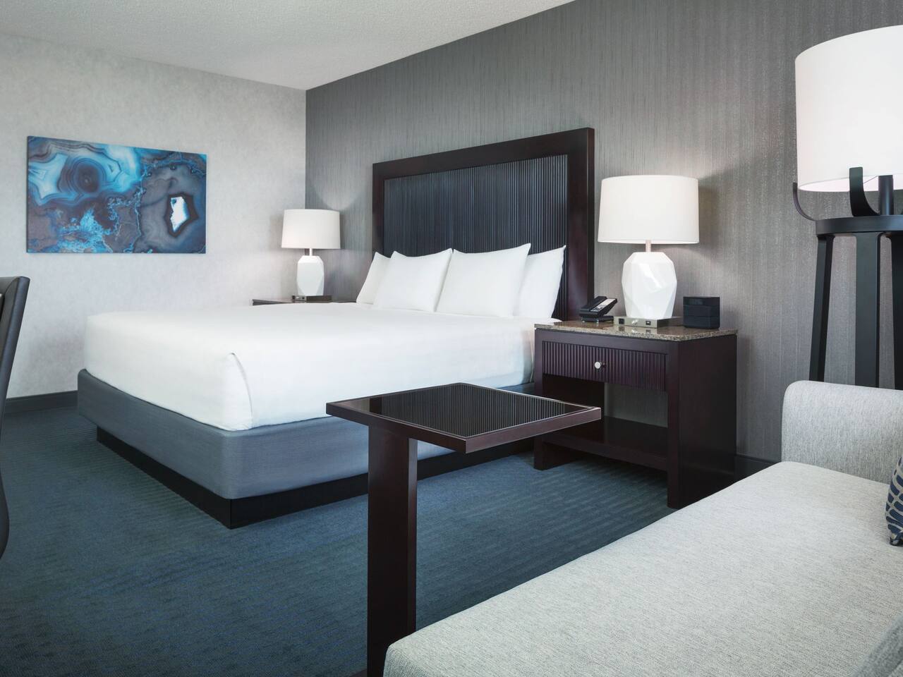Hotel room in Burlingame, CA at Hyatt Regency San Francisco Airport