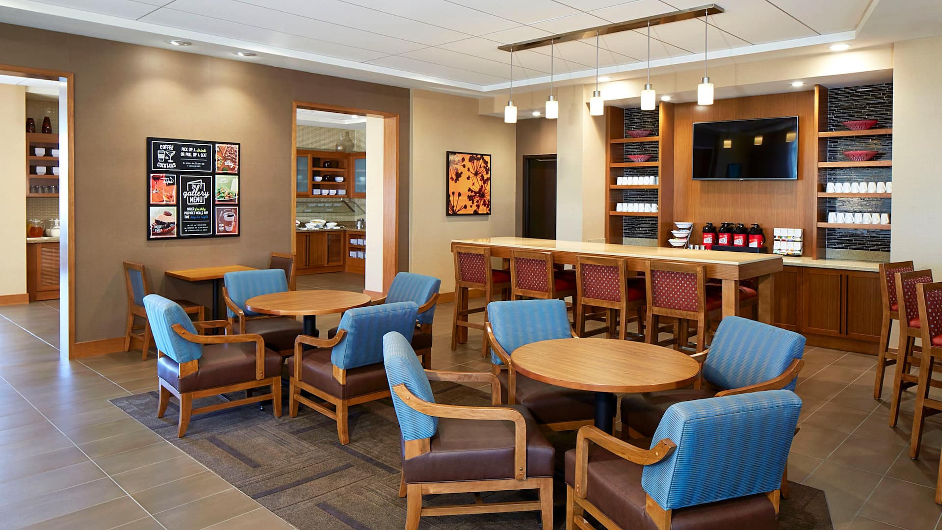 Coffee to Cocktails Seating
