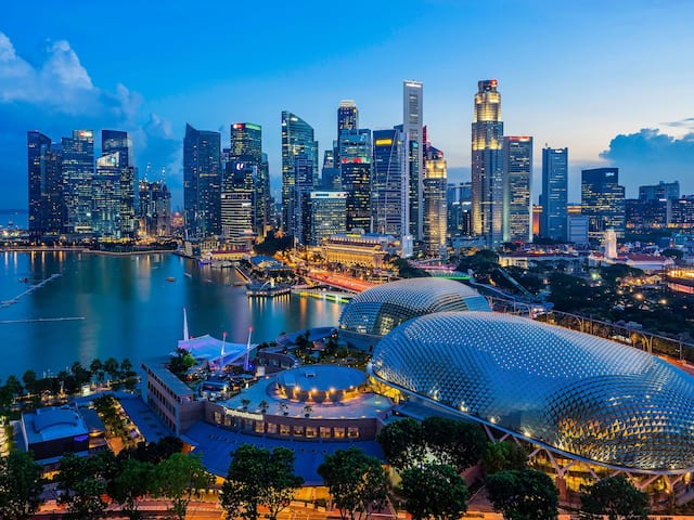 Grand Hyatt Singapore, iconic destination esplanade (theatres on the bay, Singapore)