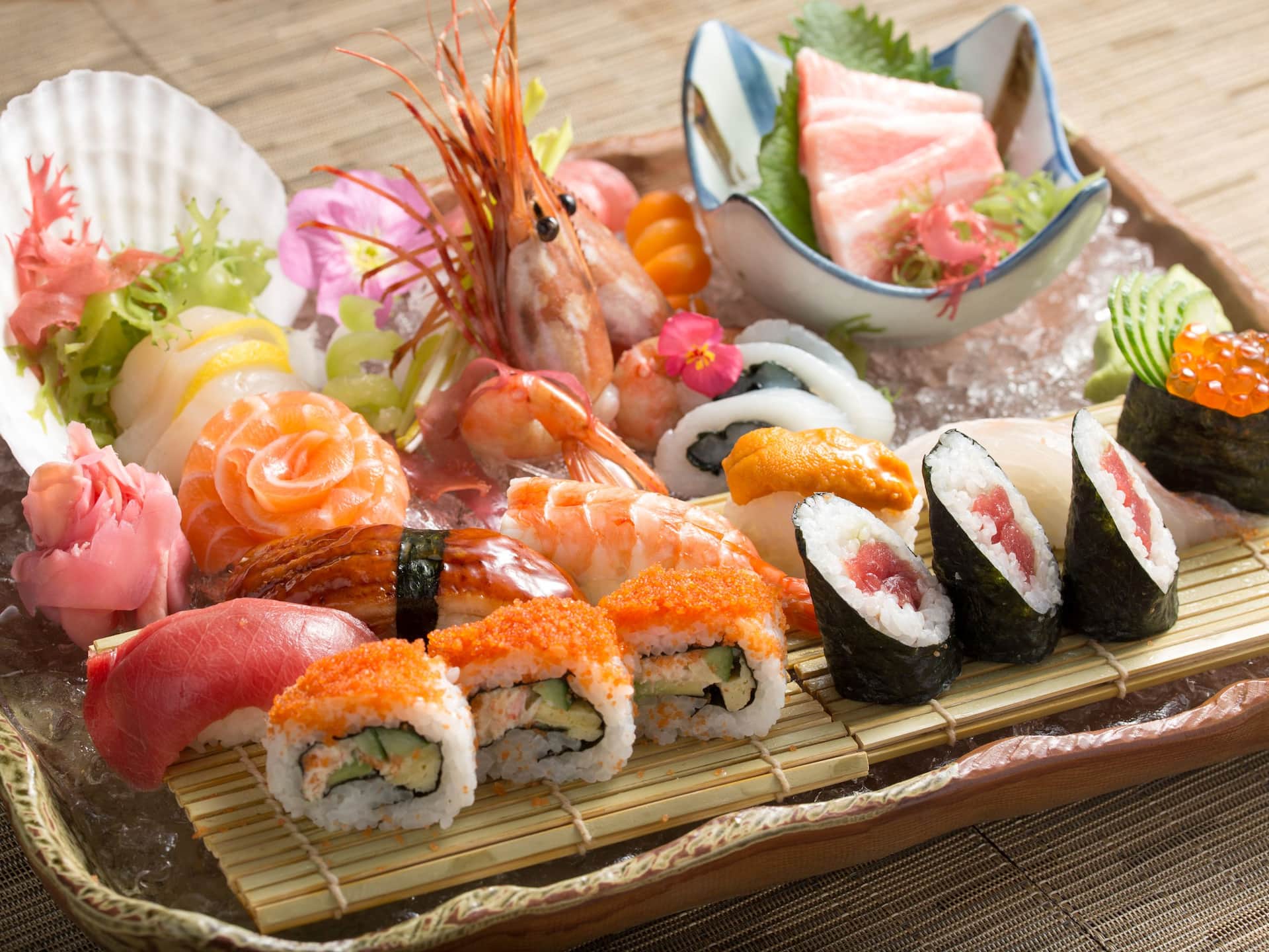 Hyatt Grand Shanghai sashimi