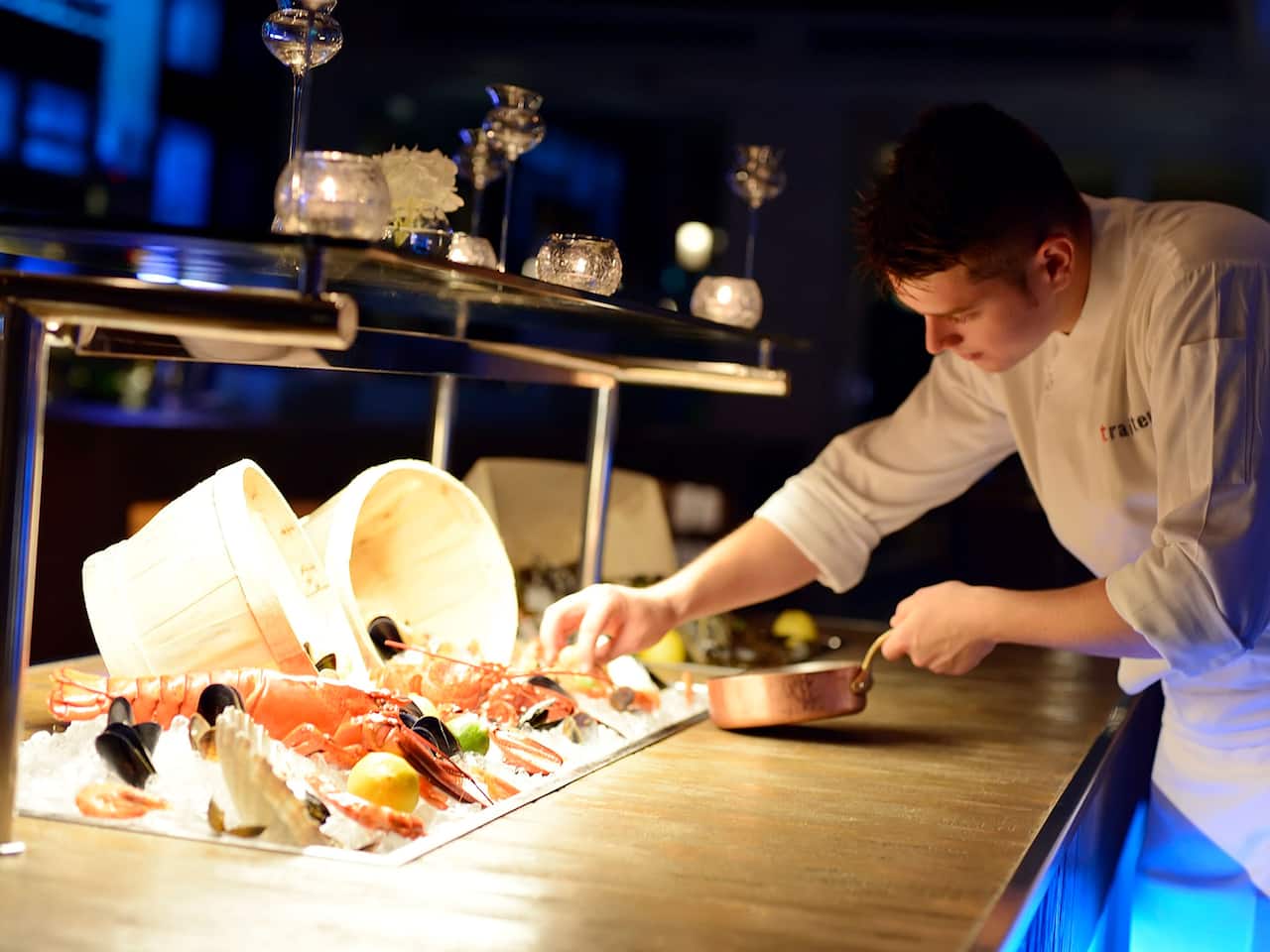 Terrace Chef's setup