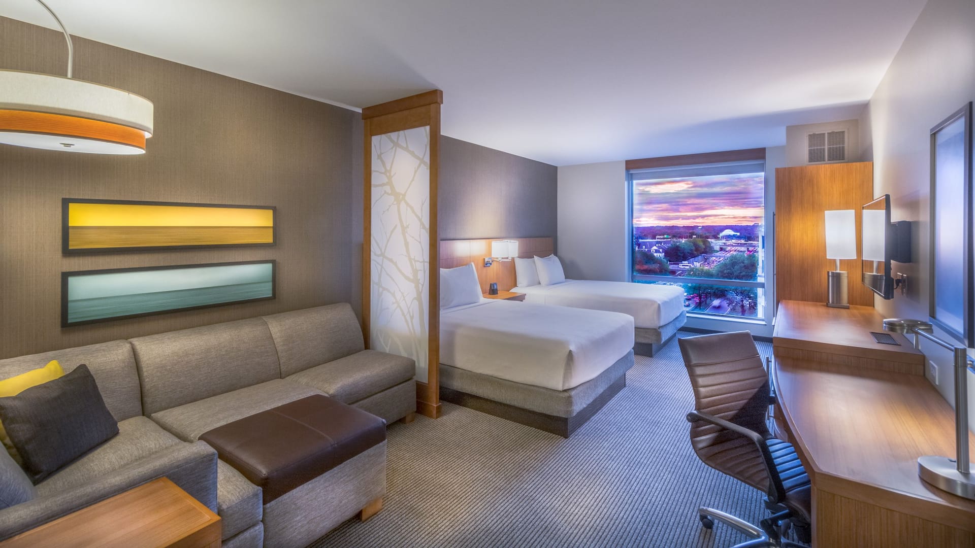 Hyatt Place Washington DC/National Mall Double Queen Room Jefferson View