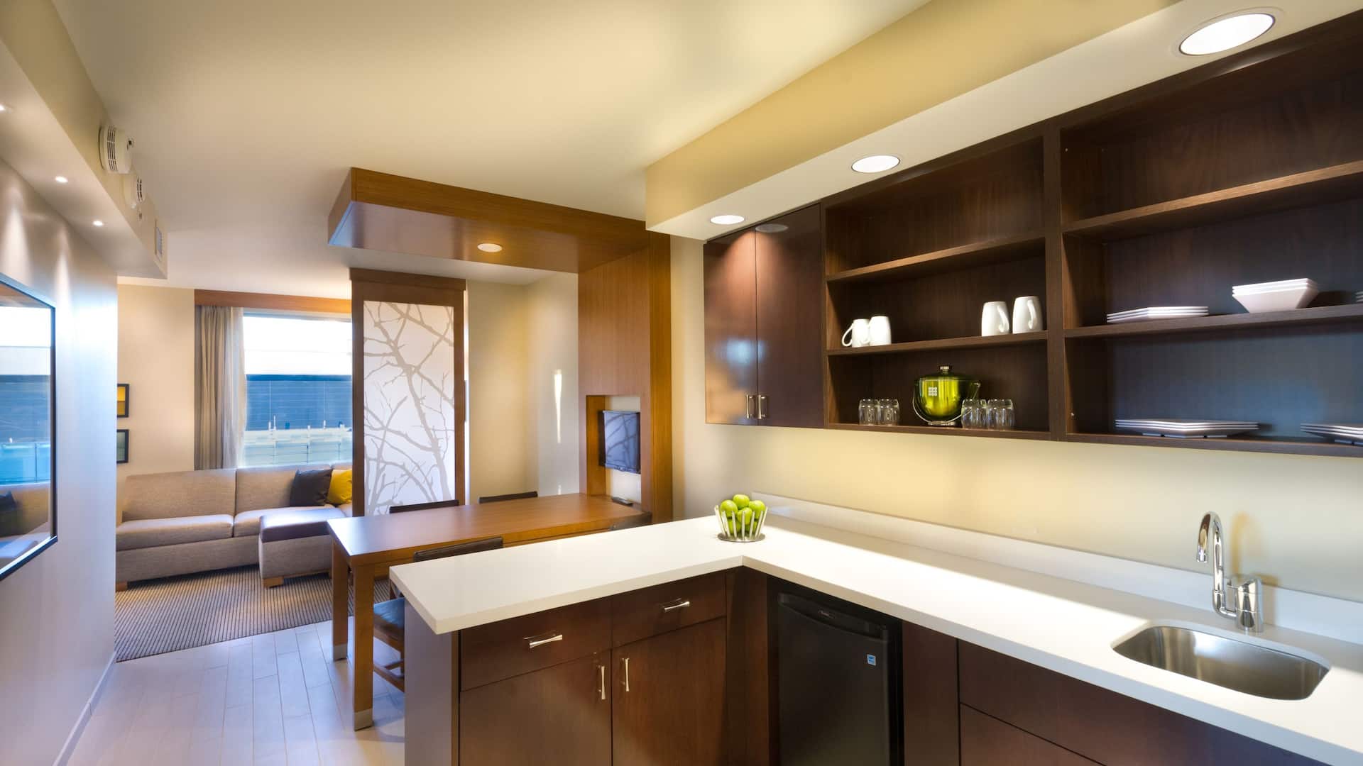 Hyatt Place Washington DC/National Mall Suite Kitchen