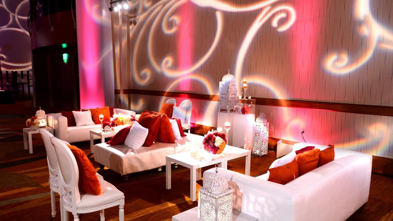 Wedding Sitting Area Hyatt Regency Orange County