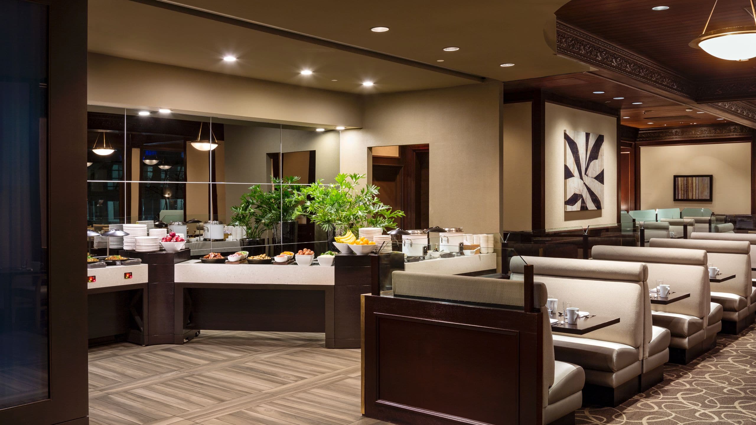 Hyatt Regency Vancouver Mosaic Grille Buffet Breakfast