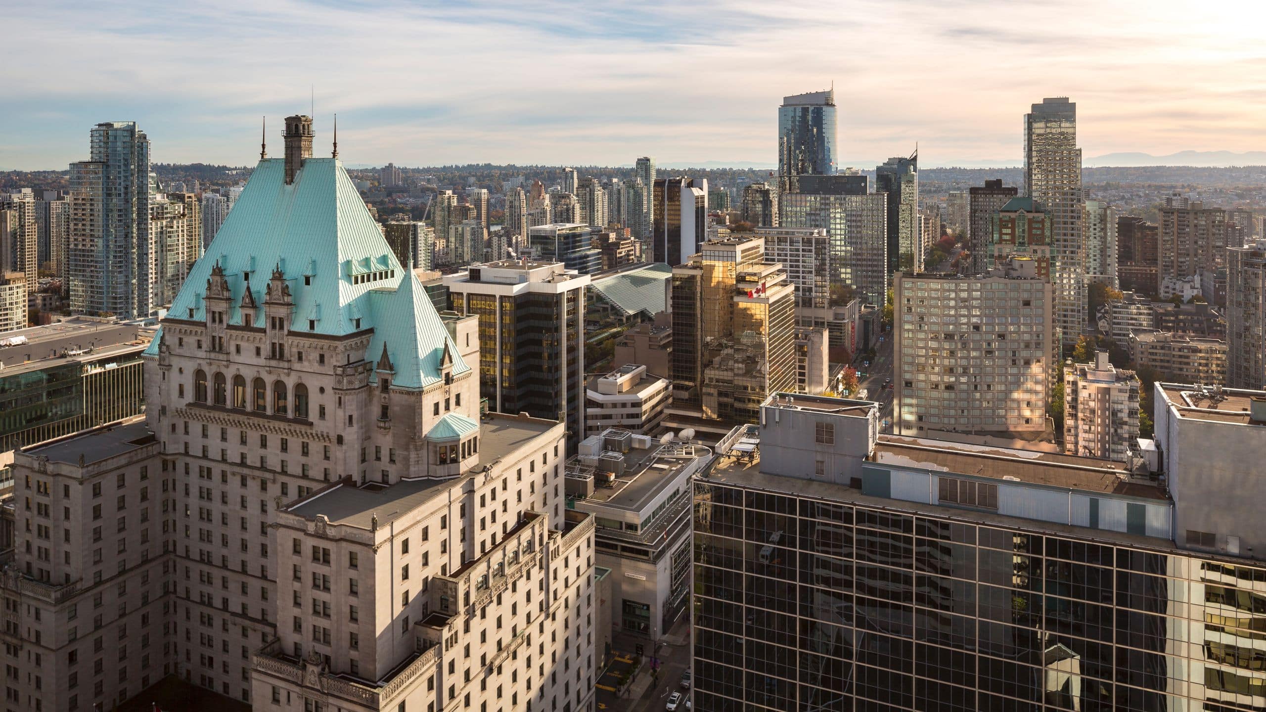 Hyatt Regency Vancouver City View Day