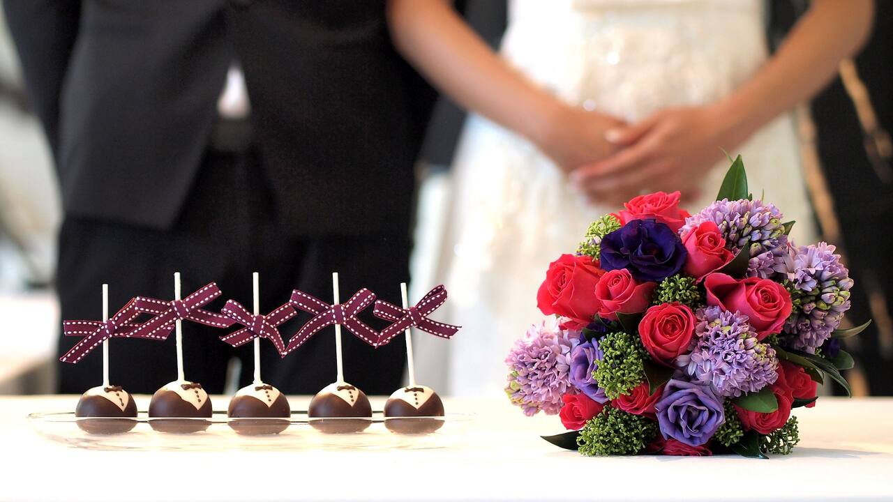 Couple at Foyer