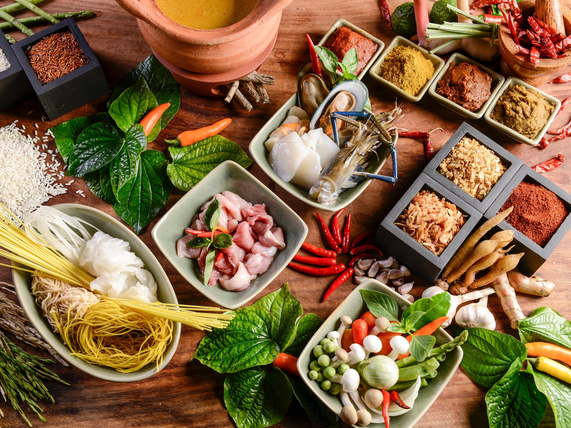 Hyatt Regency Hua Hin Talay Thai Thai Food Set