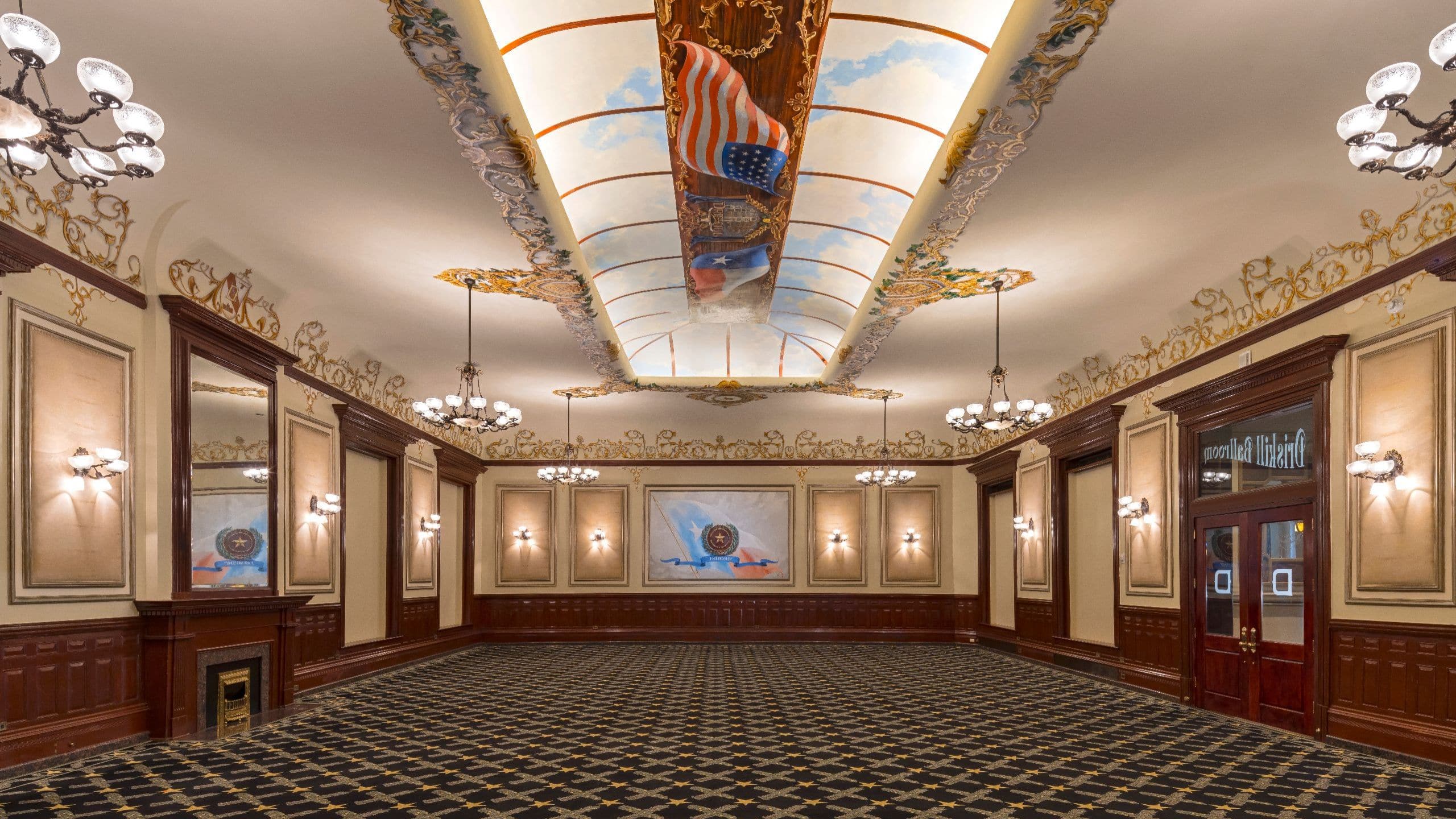 1 of 2 The Driskill Ballroom
