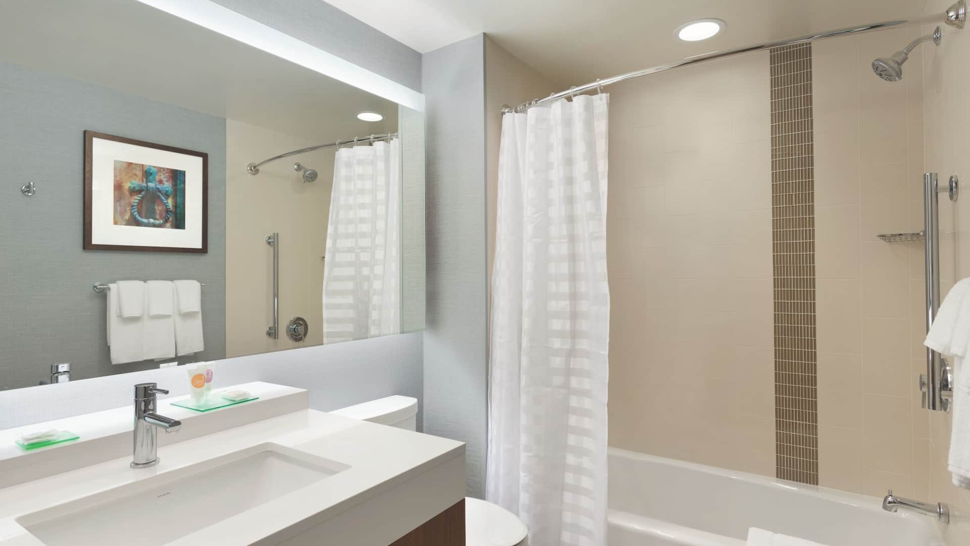 4/5 Hyatt Place Buffalo/Amherst Queen Bathroom
