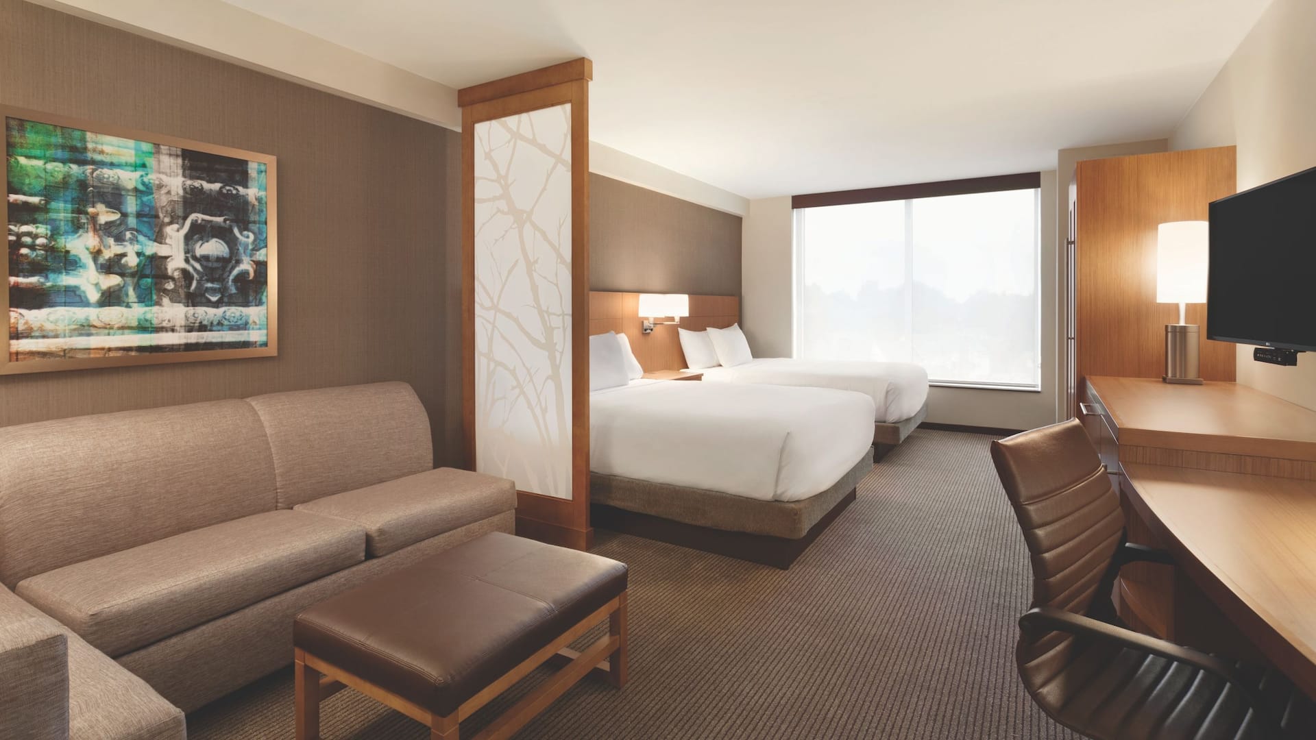 Hyatt Place Buffalo/Amherst Two Queen Beds with Sofabed