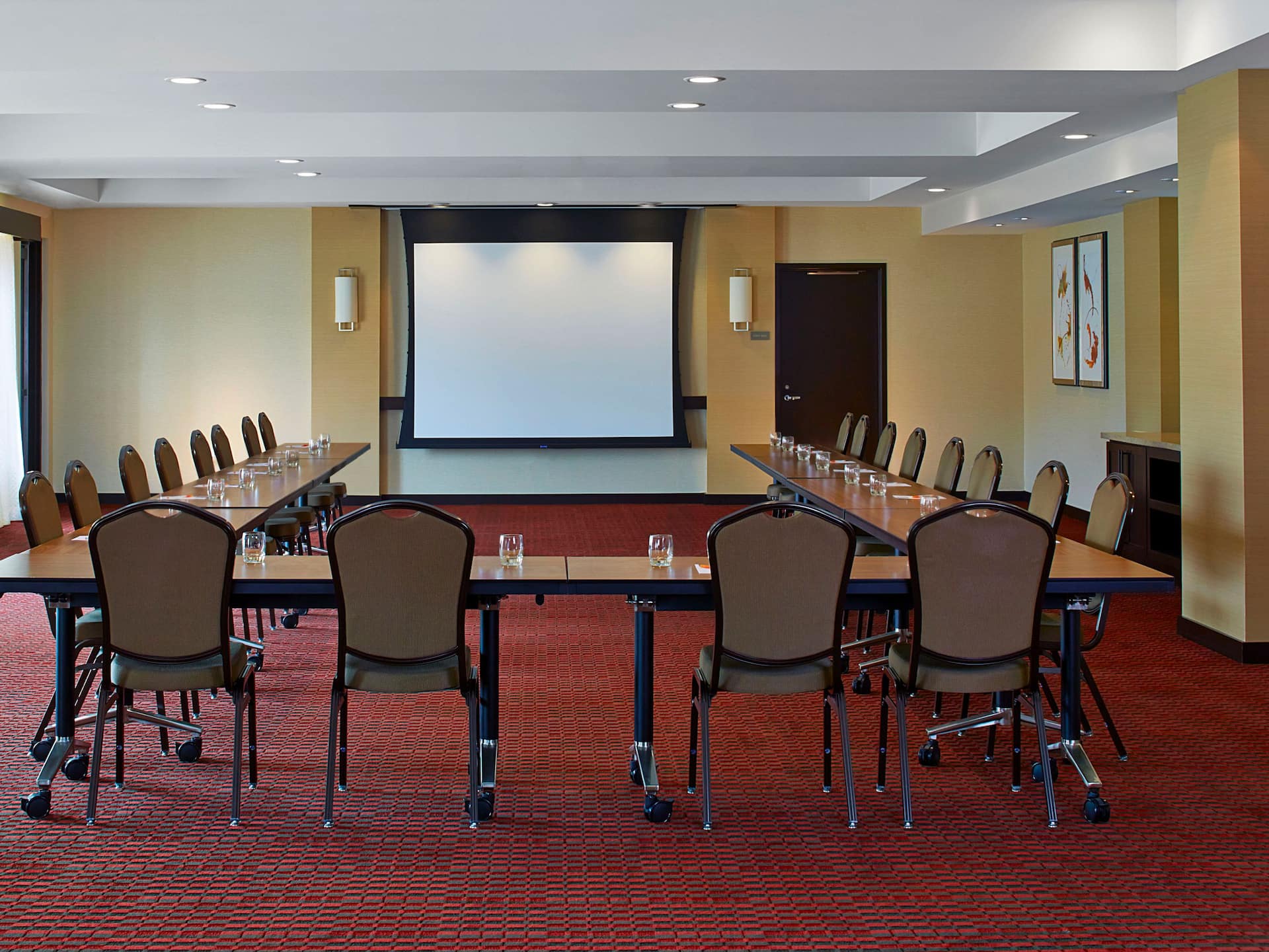 Hyatt Place Lansing – East Meeting Room U Shaped Setup
