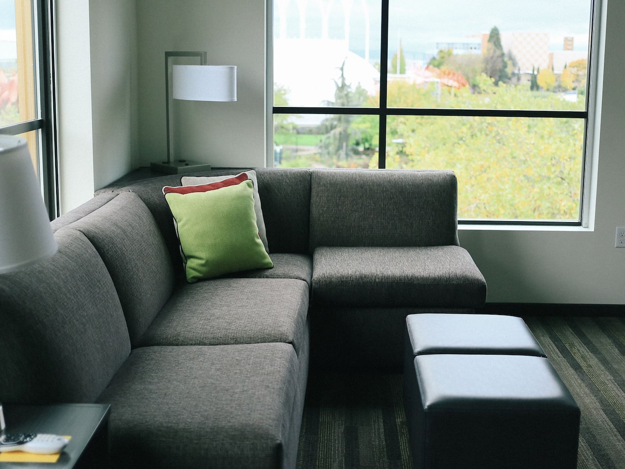 Hyatt House Cozy Corner Couch