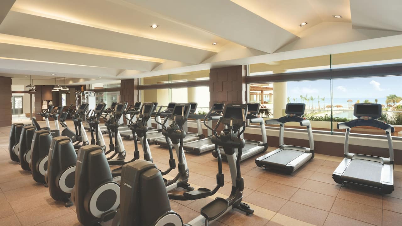 hyatt ziva cancun gym