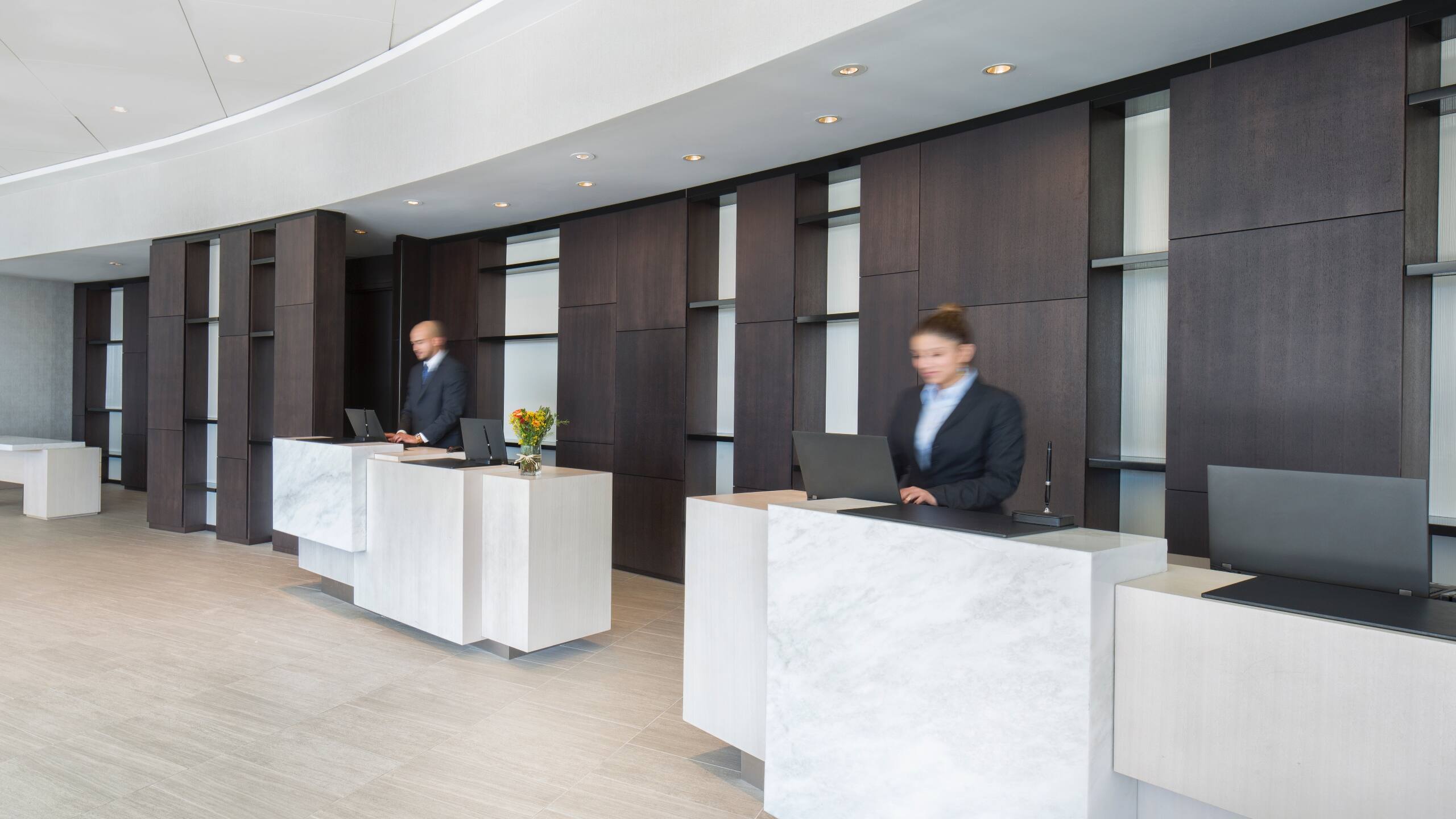 Hyatt Regency Jersey City on the Hudson Check In Desk