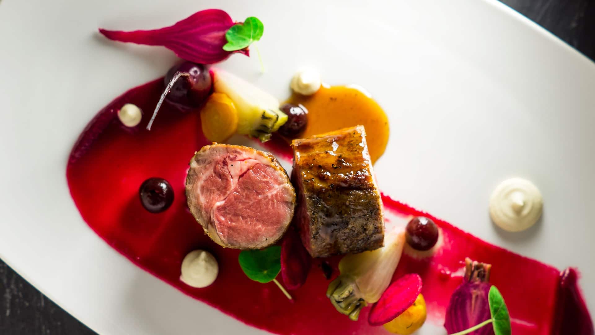 Hyatt Regency Vancouver Lamb