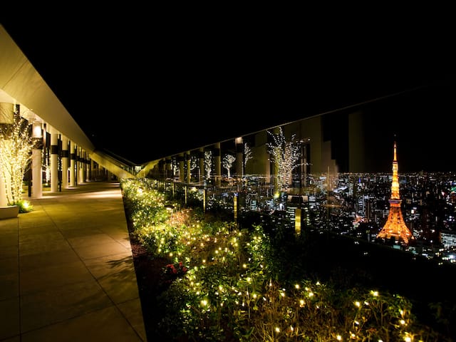 Andaz Tokyo Toranomon Hills, rooftop terrace